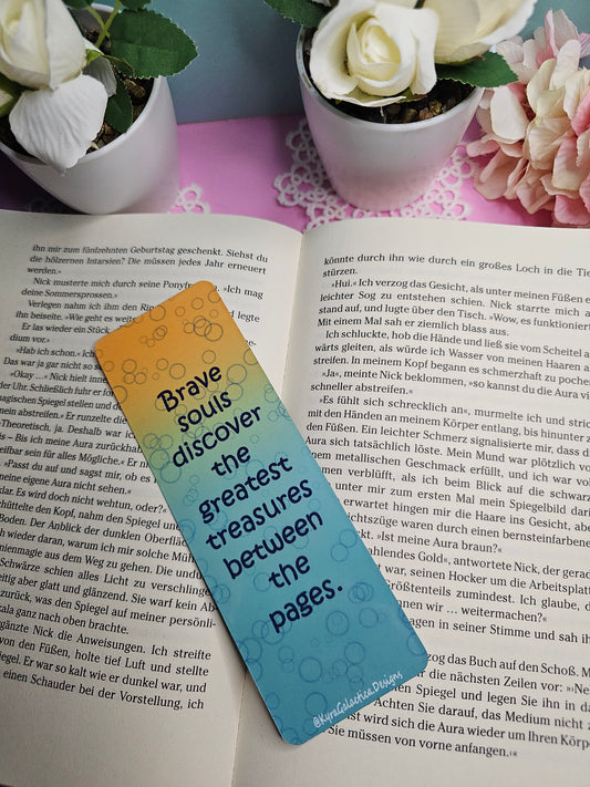 The Guardian of Hidden Treasures - Bookmark - double-sided