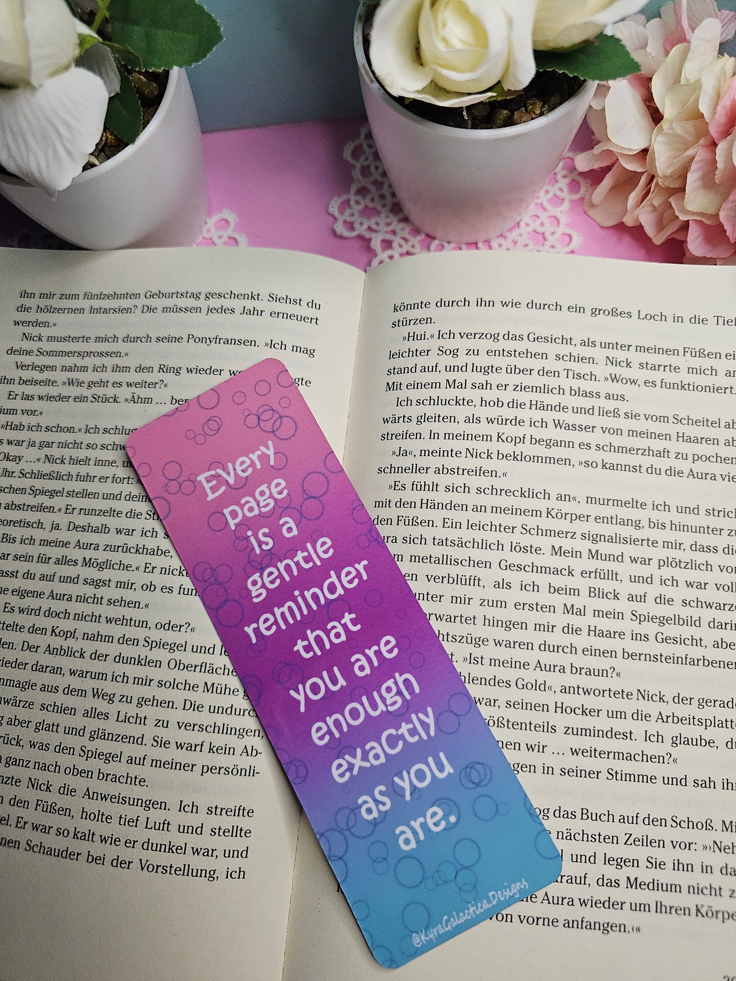 The Dreamer of Tides - Bookmark - double-sided