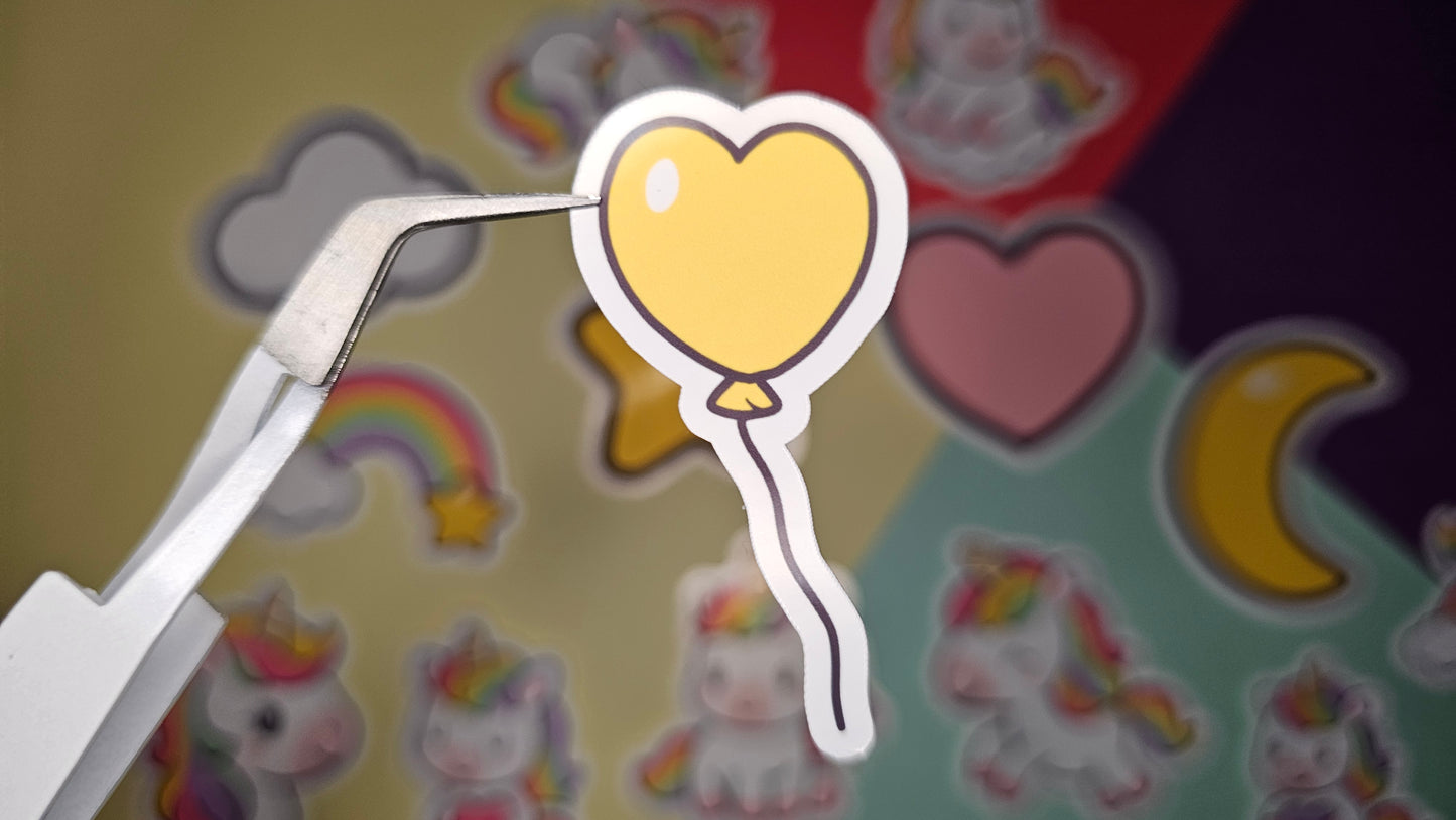 Single stickers - rainbow unicorns
