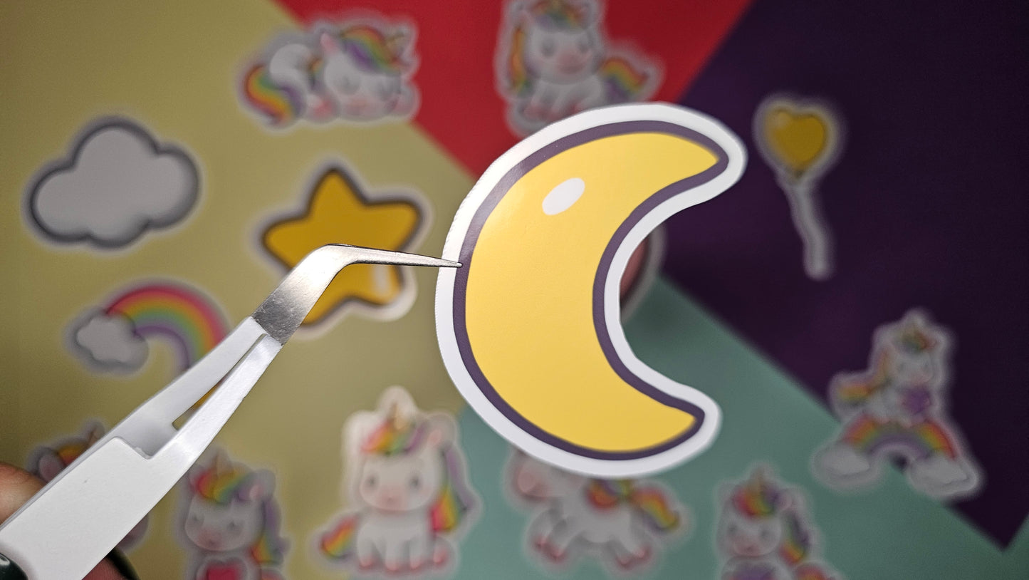 Single stickers - rainbow unicorns