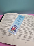 Enjoy the Little Things | Joy Is Louder Than Worry | Penguin Bookmark - Printed on Both Sides 
