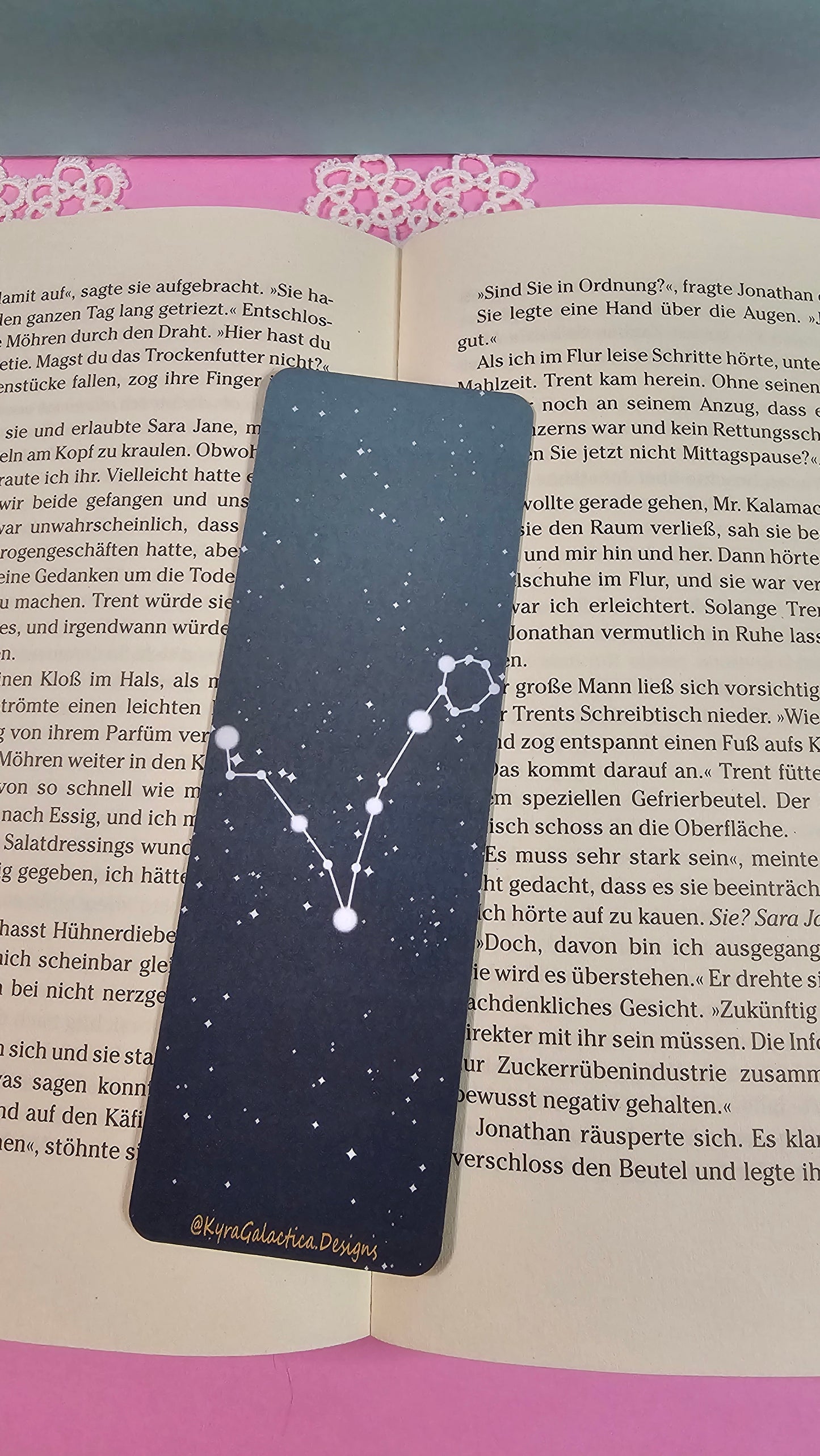 Fische - Lesezeichen - beidseitig bedruckt