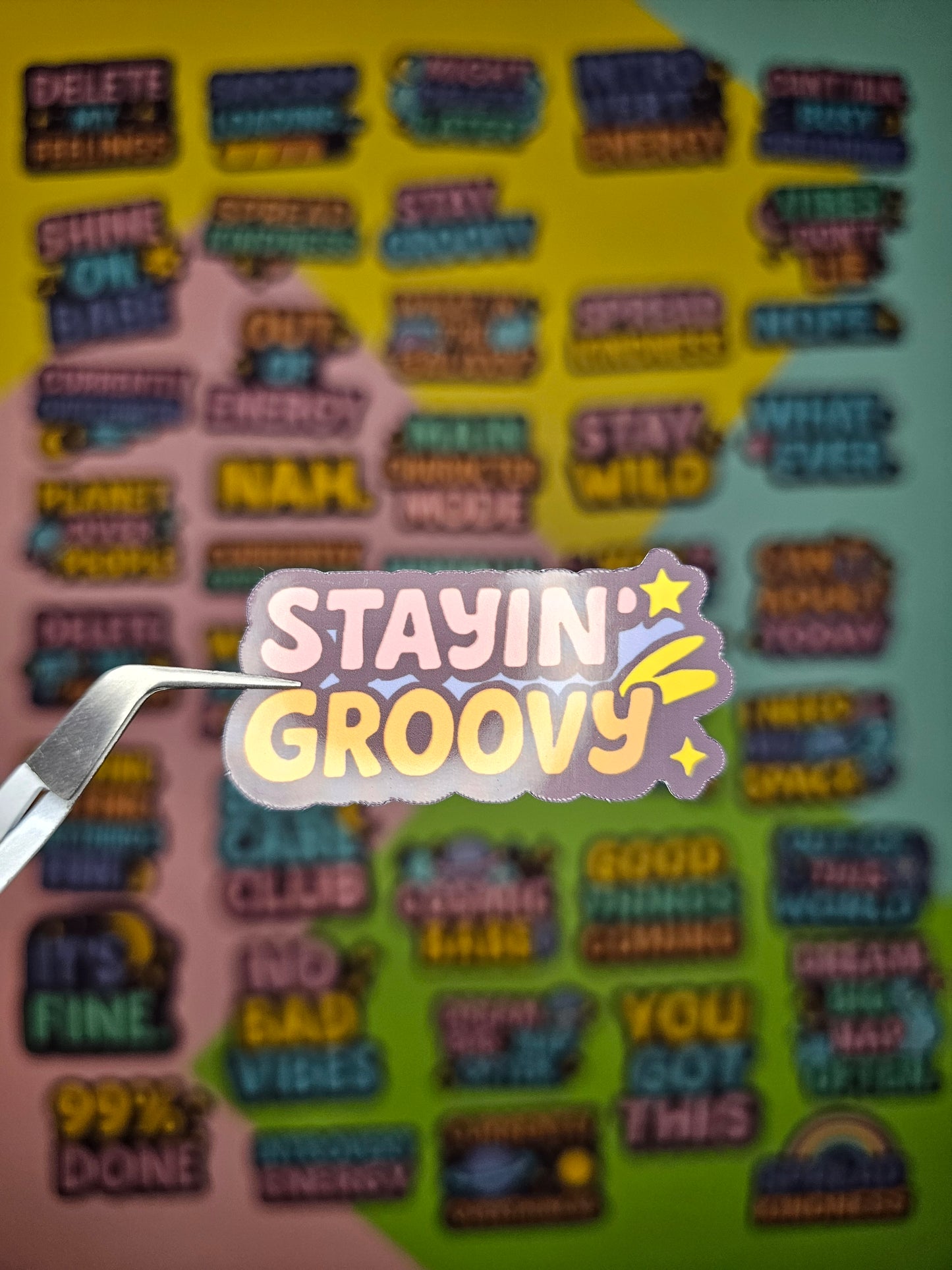 Retro stickers in an 80s/90s look – cosmic vibes for your everyday life! 