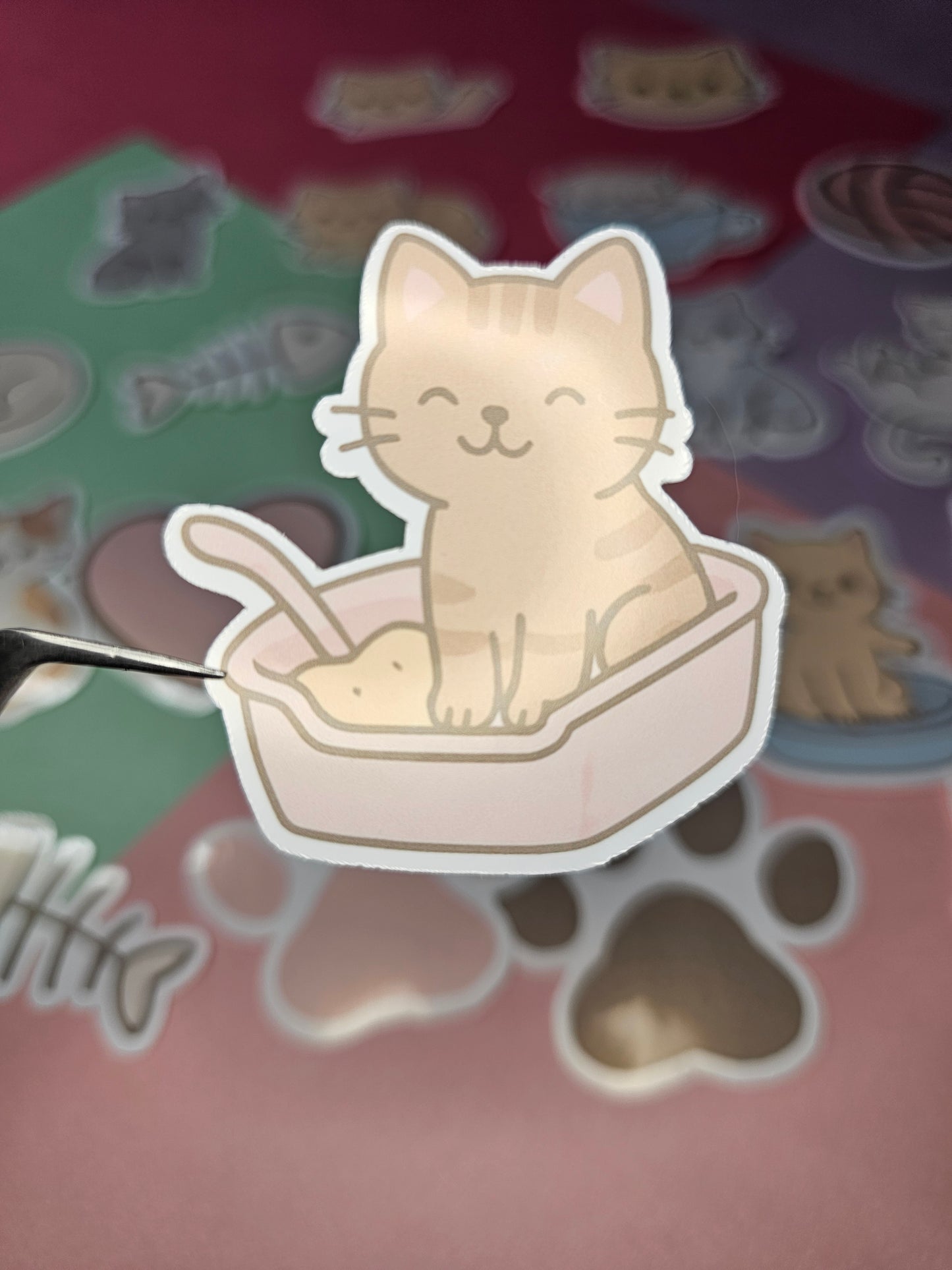 Einzelsticker - Katzen Edition