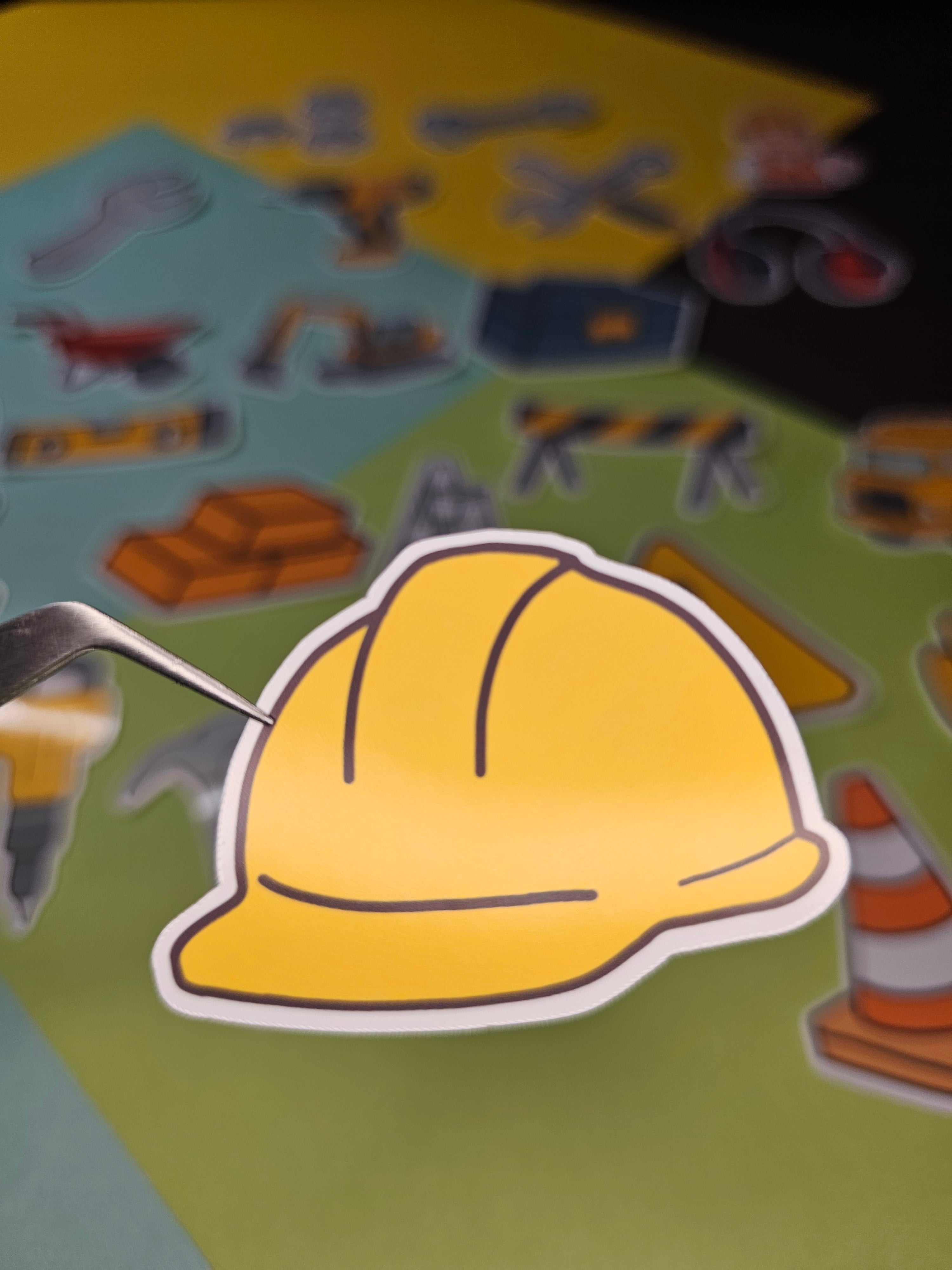 Single sticker - Construction site