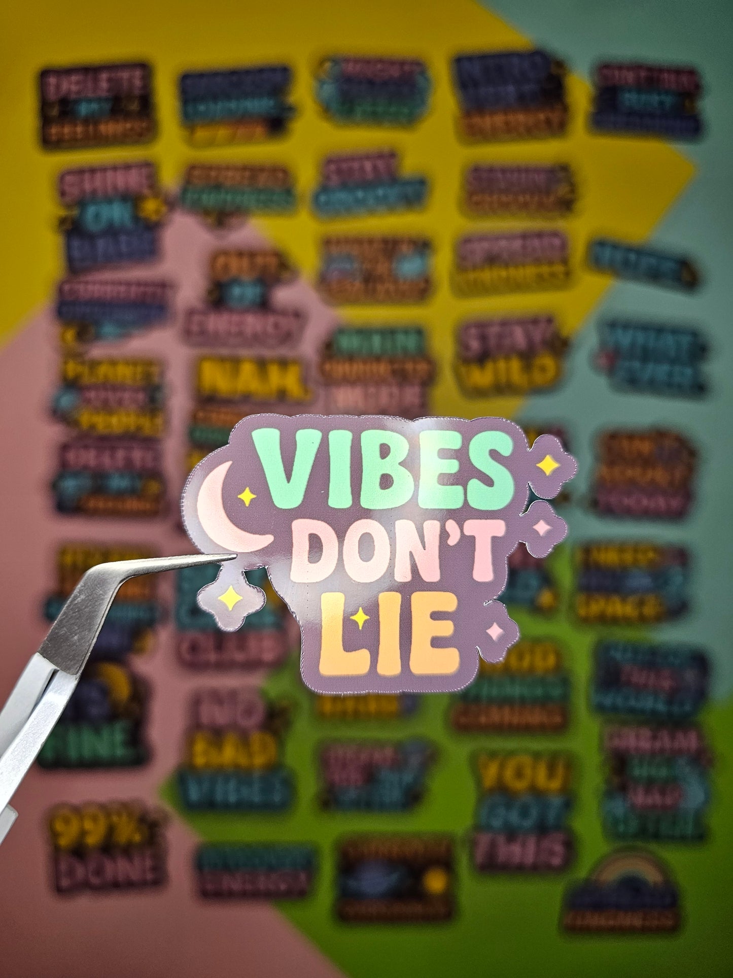 Retro stickers in an 80s/90s look – cosmic vibes for your everyday life! 