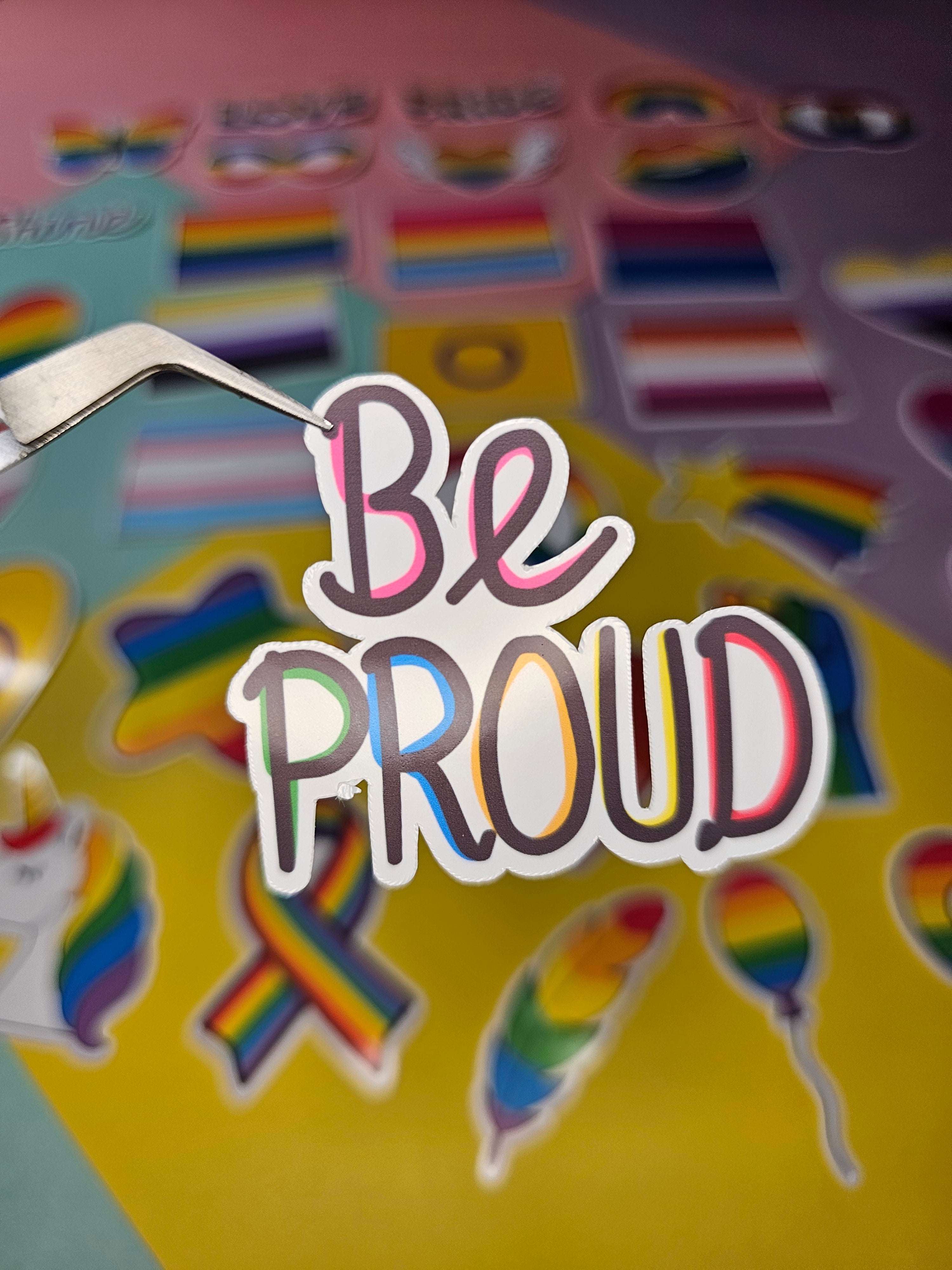 Single sticker - Pride, Identity &amp; Love
