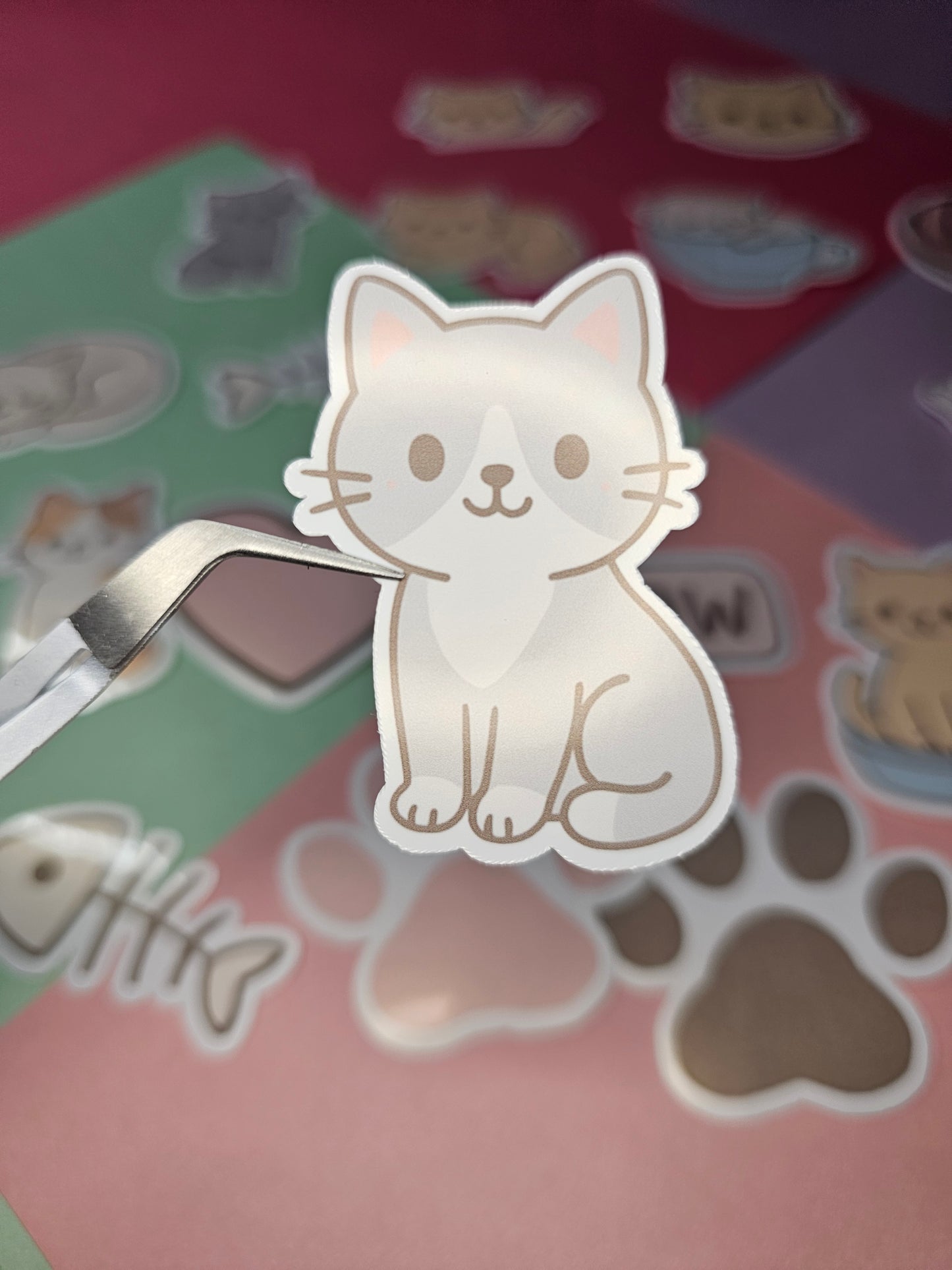 Einzelsticker - Katzen Edition