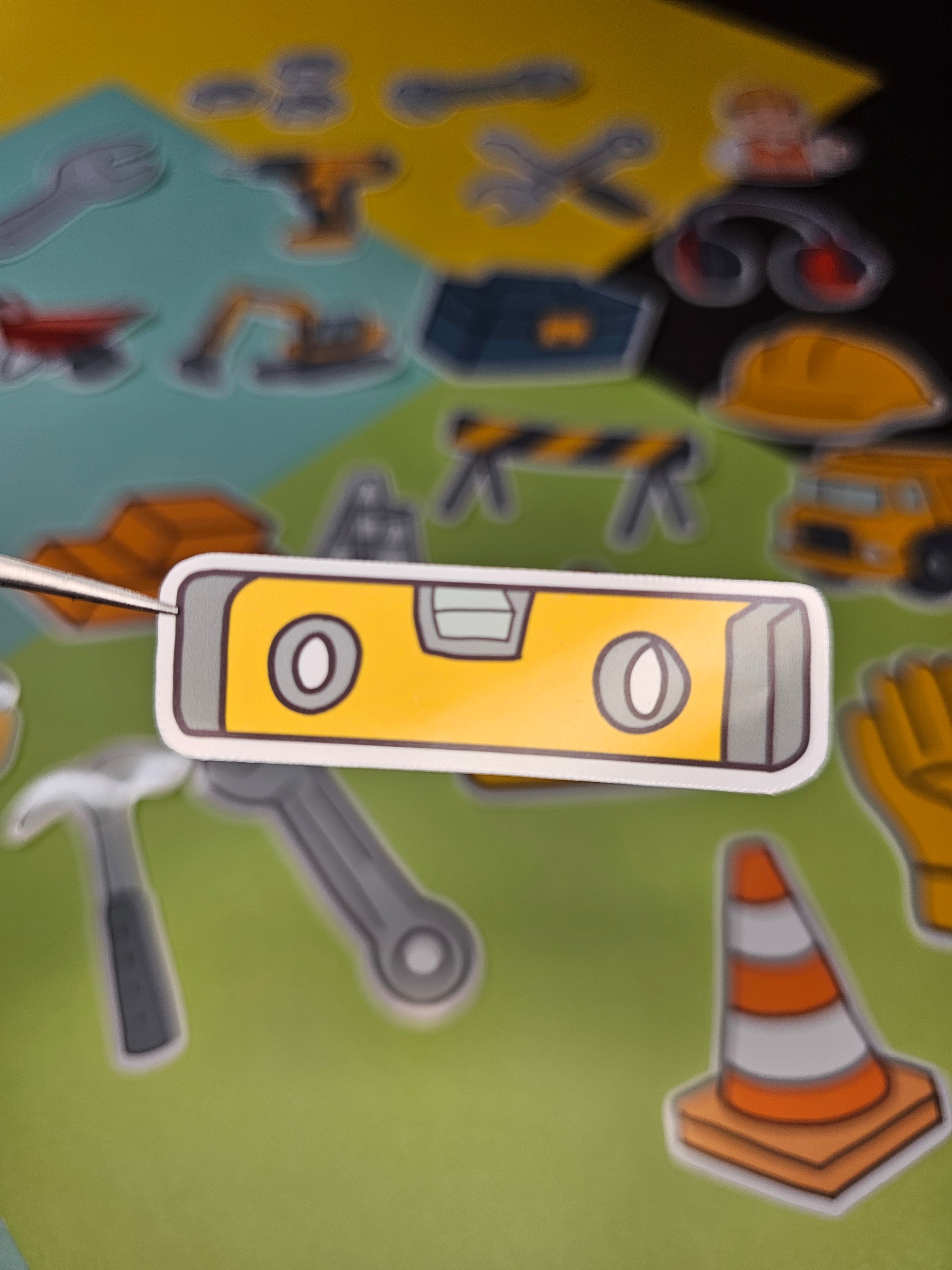 Single sticker - Construction site