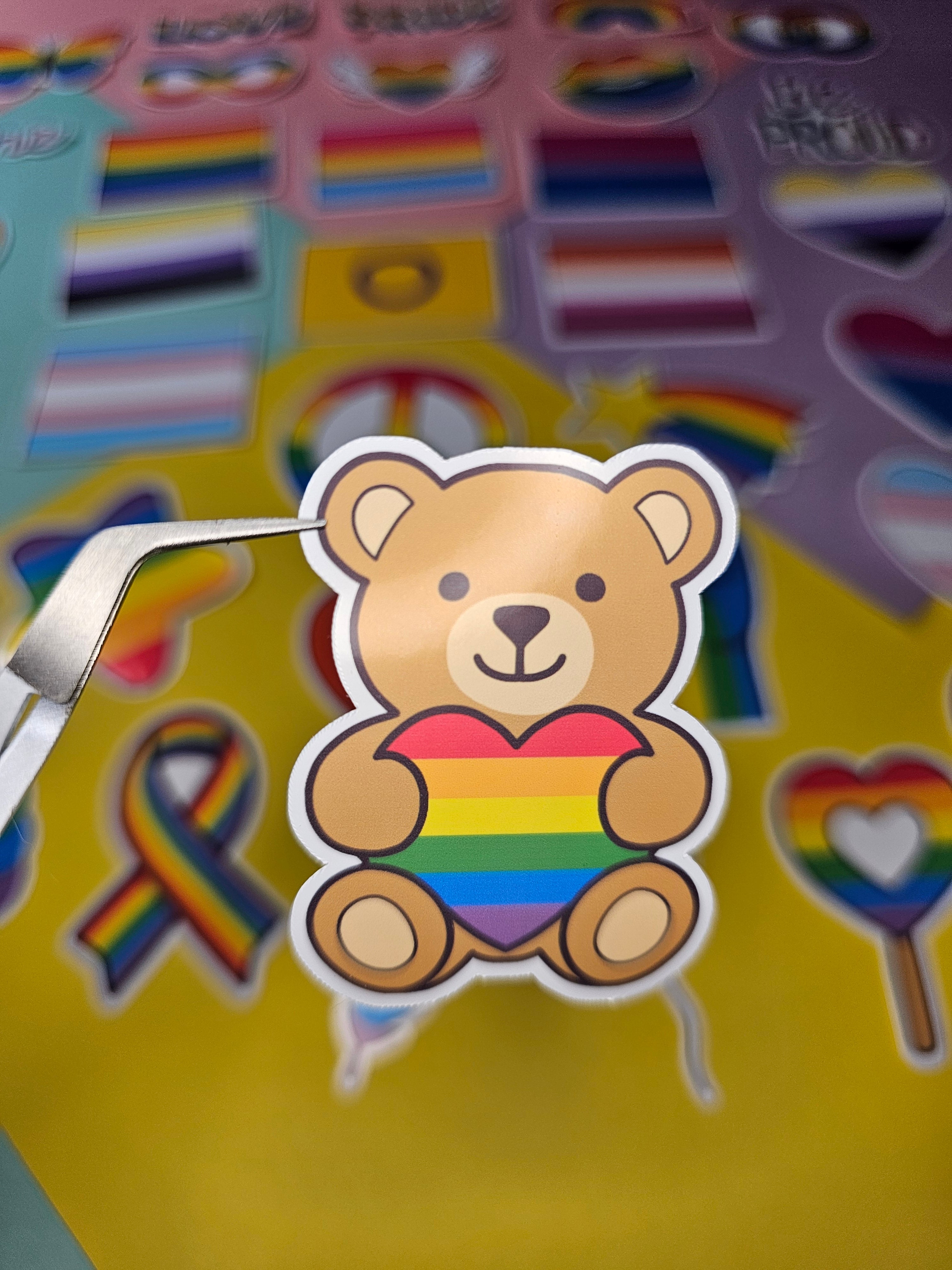 Single sticker - Pride, Identity &amp; Love