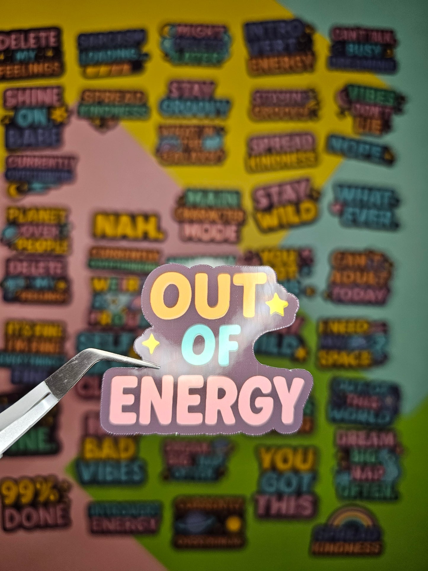 Retro stickers in an 80s/90s look – cosmic vibes for your everyday life! 