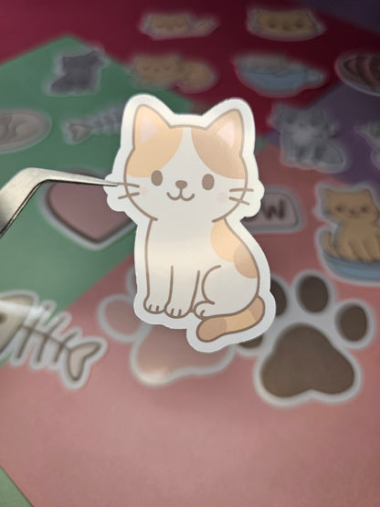 Einzelsticker - Katzen Edition