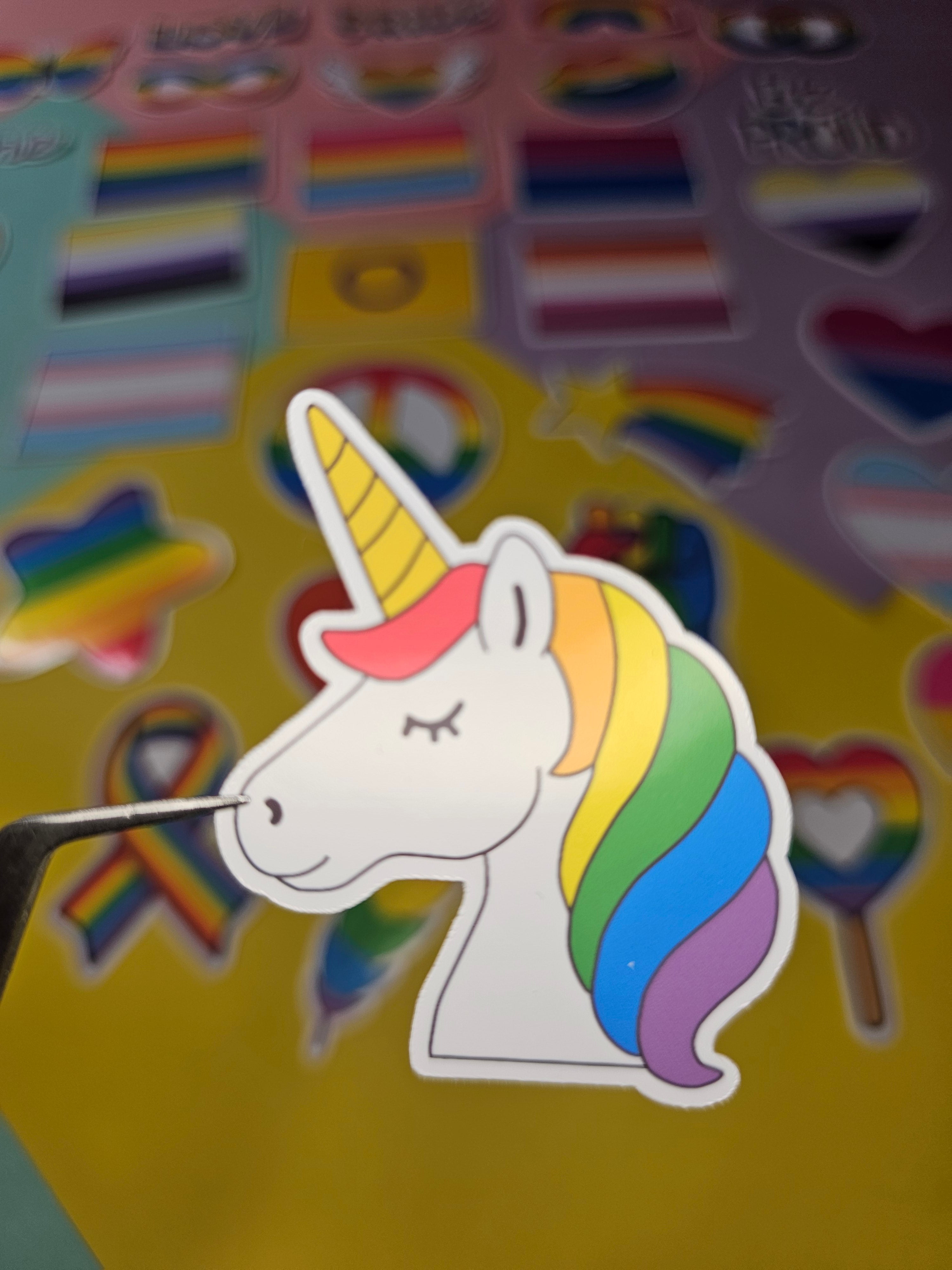 Single sticker - Pride, Identity &amp; Love