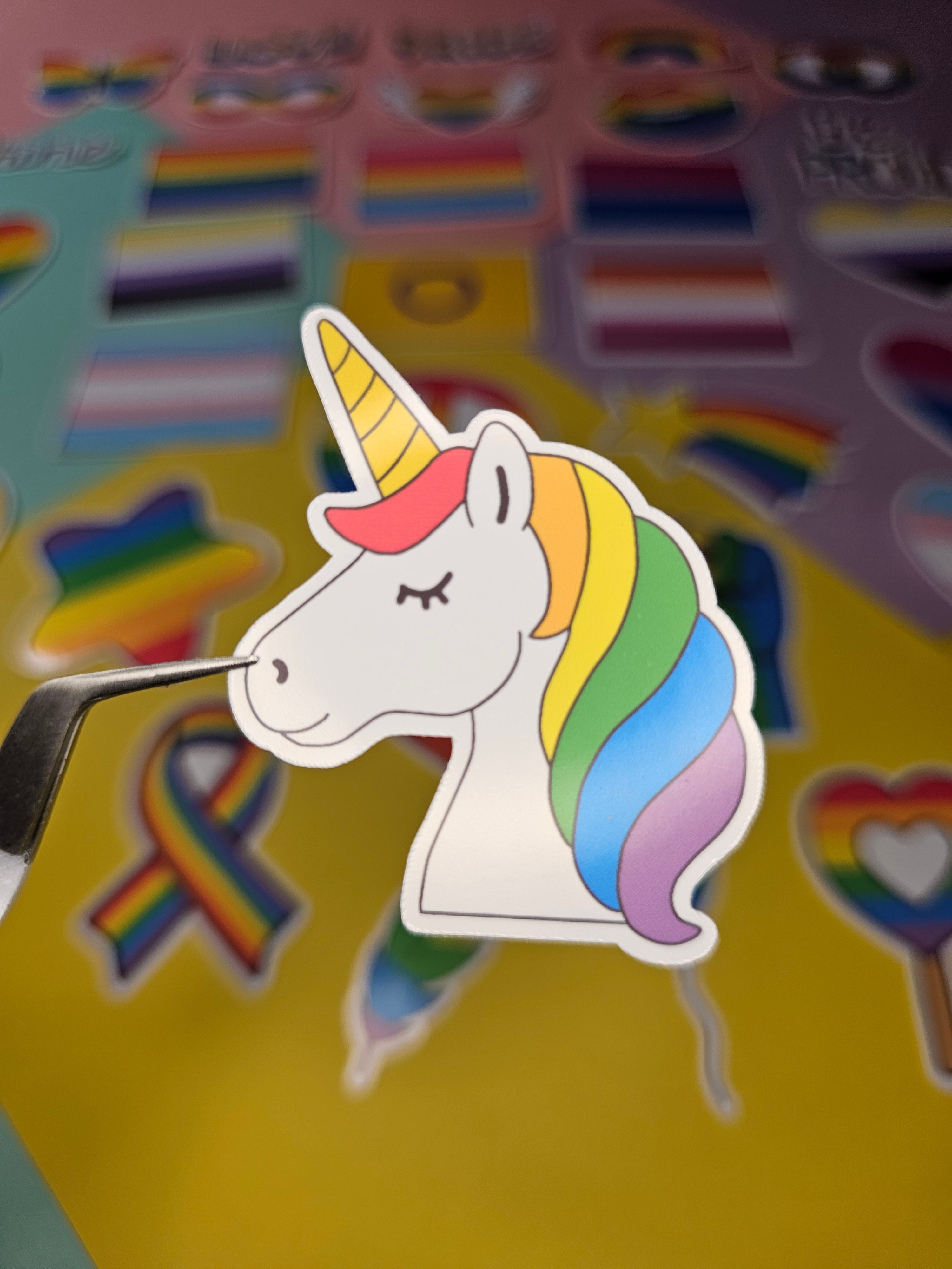 Single sticker - Pride, Identity &amp; Love