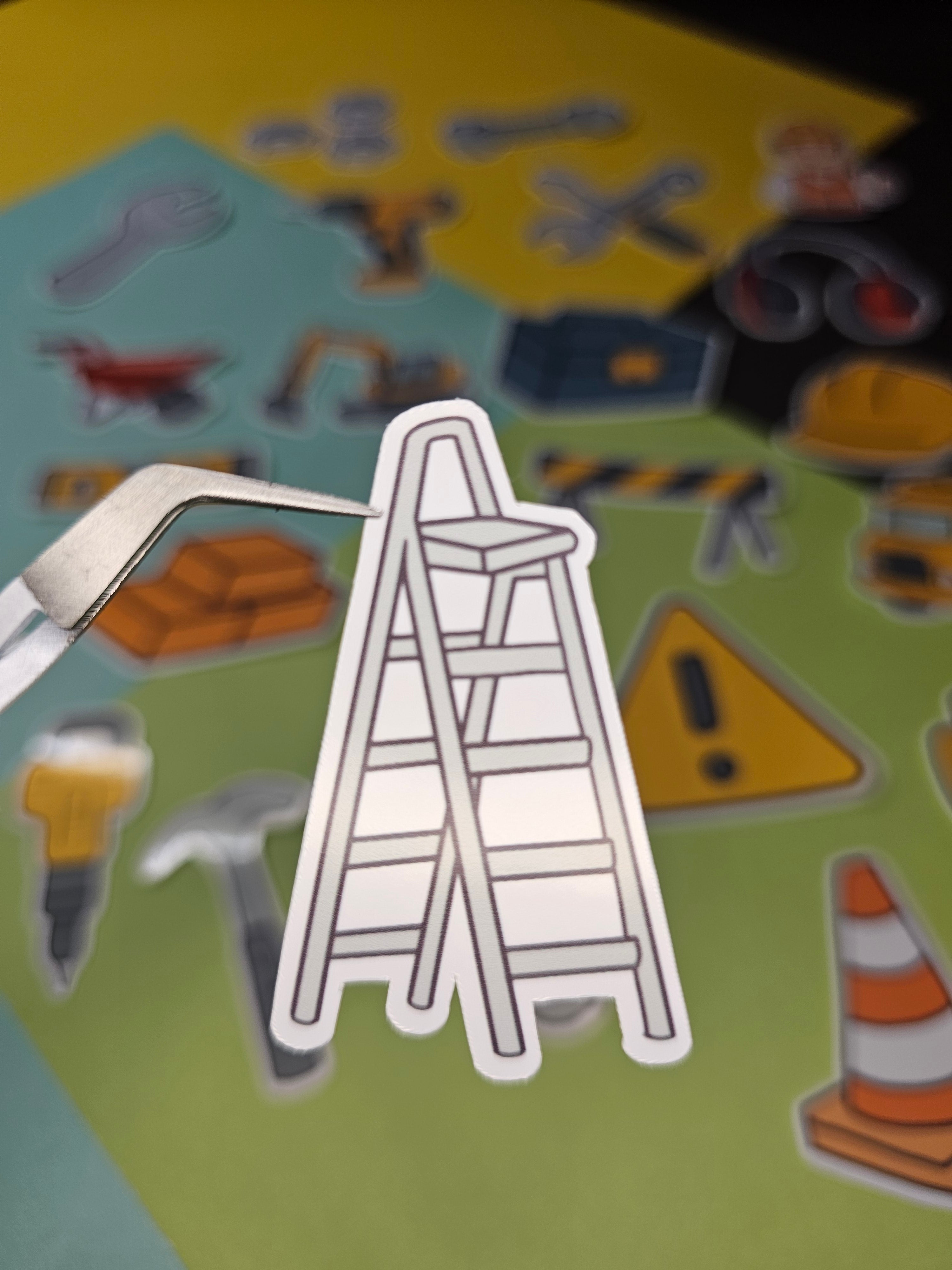 Single sticker - Construction site