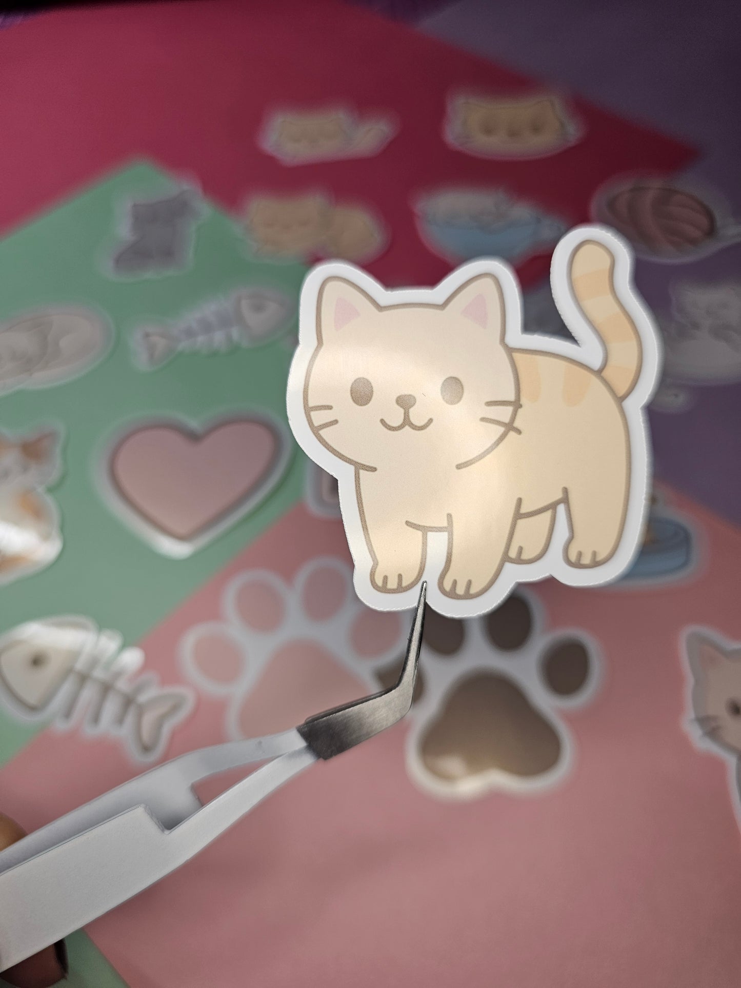 Einzelsticker - Katzen Edition