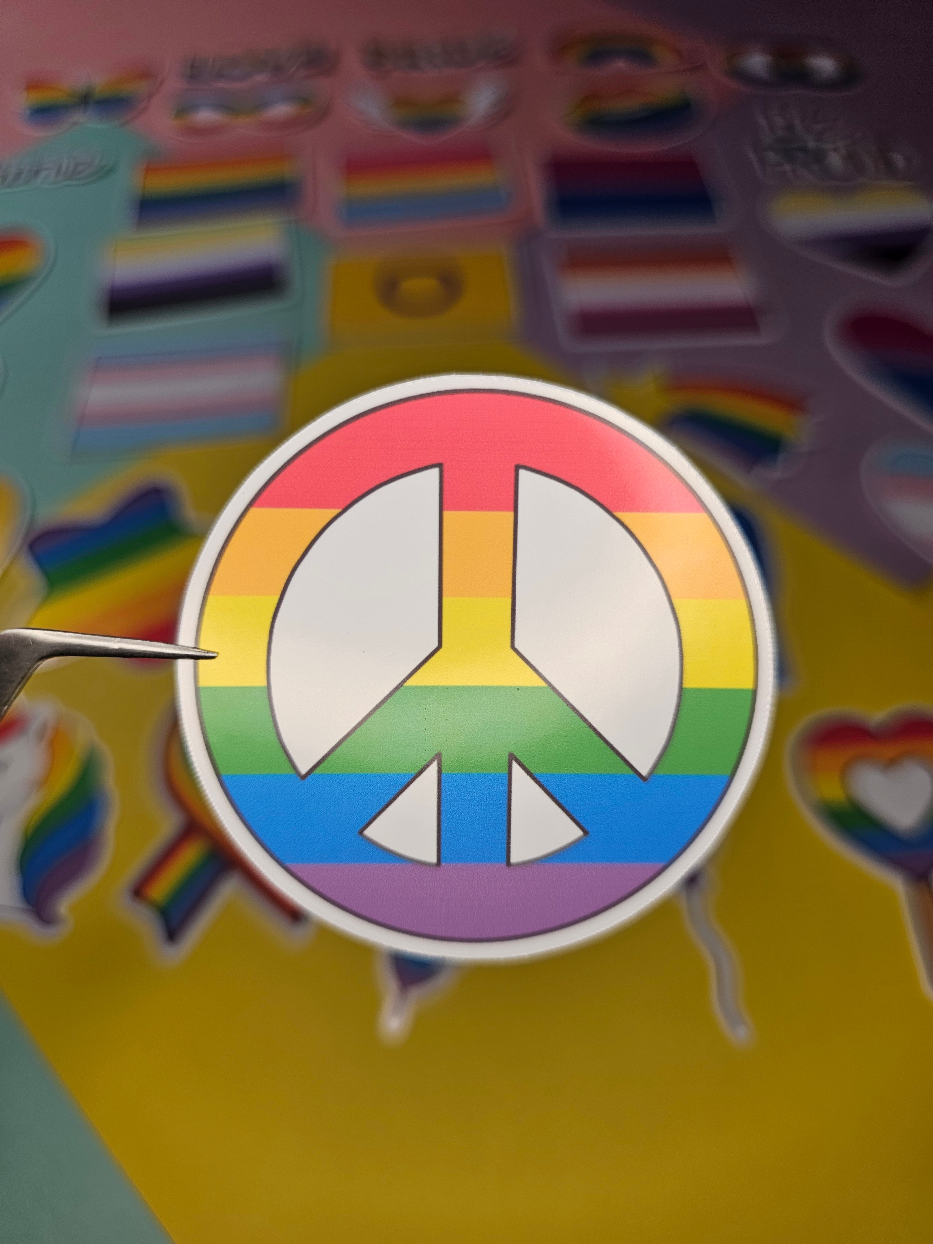 Single sticker - Pride, Identity &amp; Love