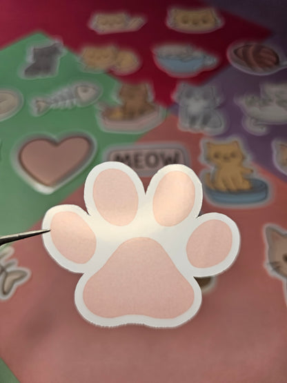 Einzelsticker - Katzen Edition