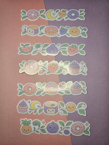 Einzelsticker - Sweet Food