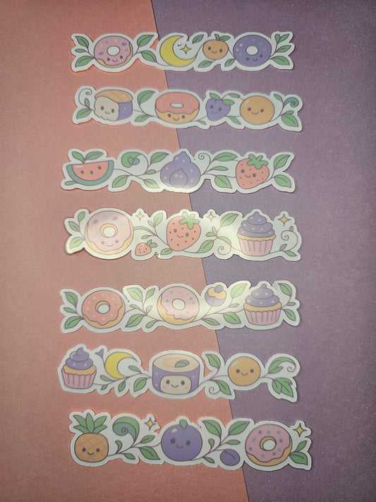 Einzelsticker - Sweet Food