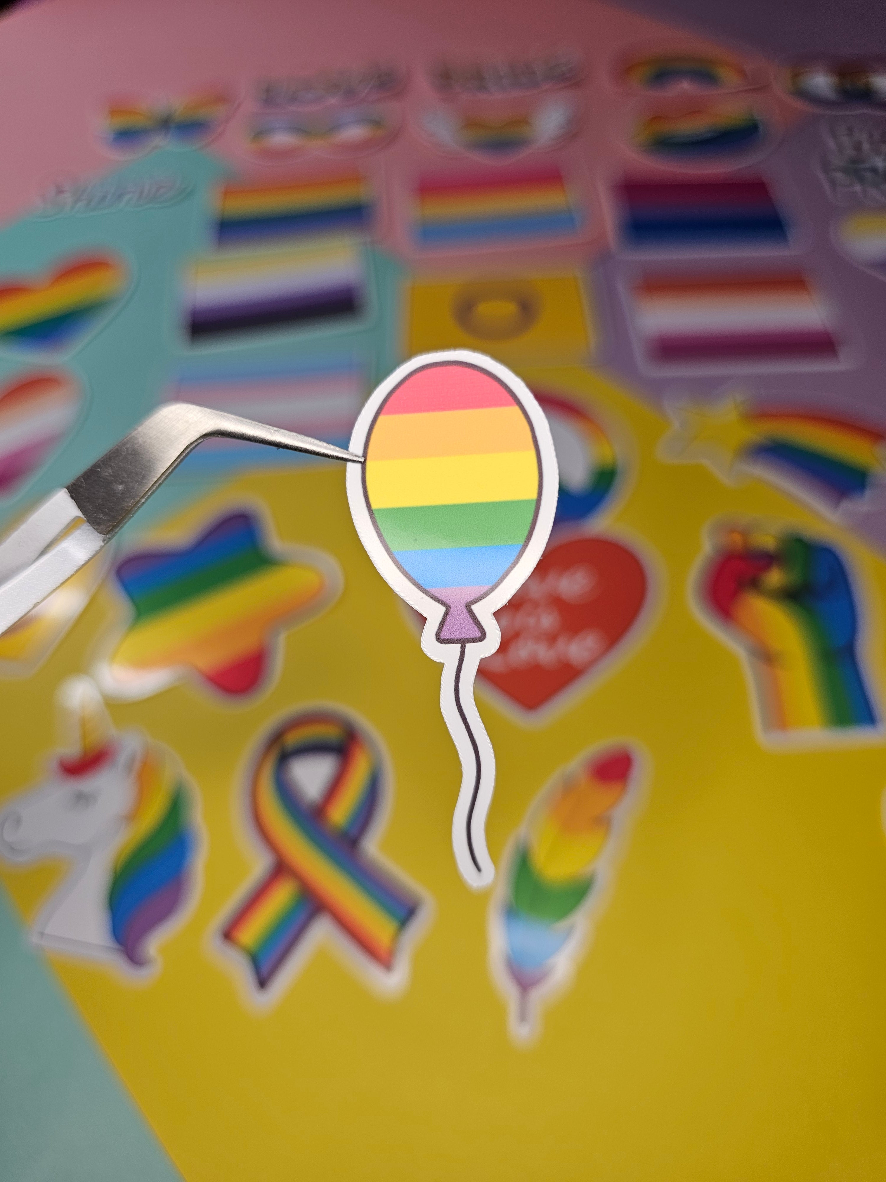 Single sticker - Pride, Identity &amp; Love