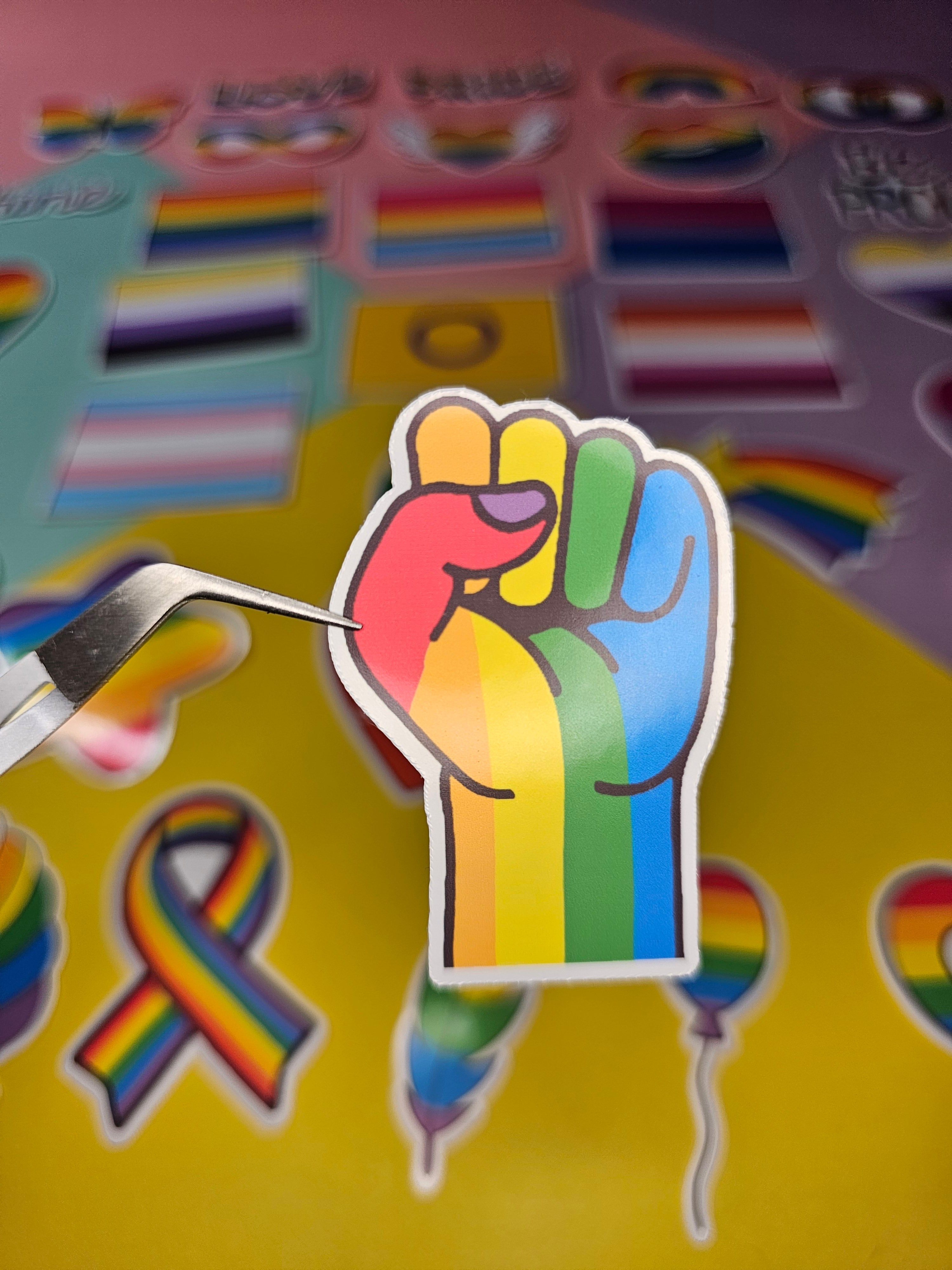 Single sticker - Pride, Identity &amp; Love