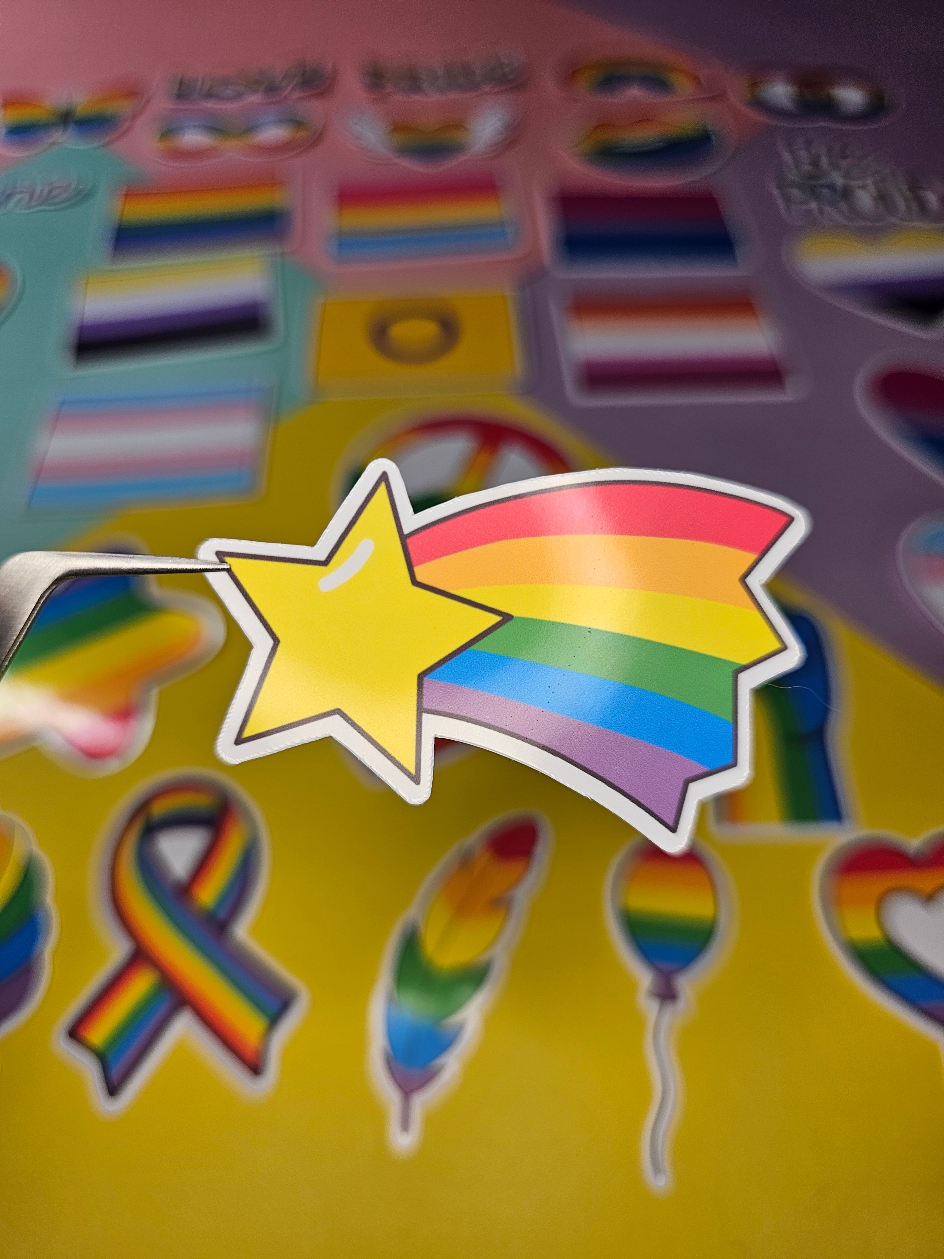 Single sticker - Pride, Identity &amp; Love