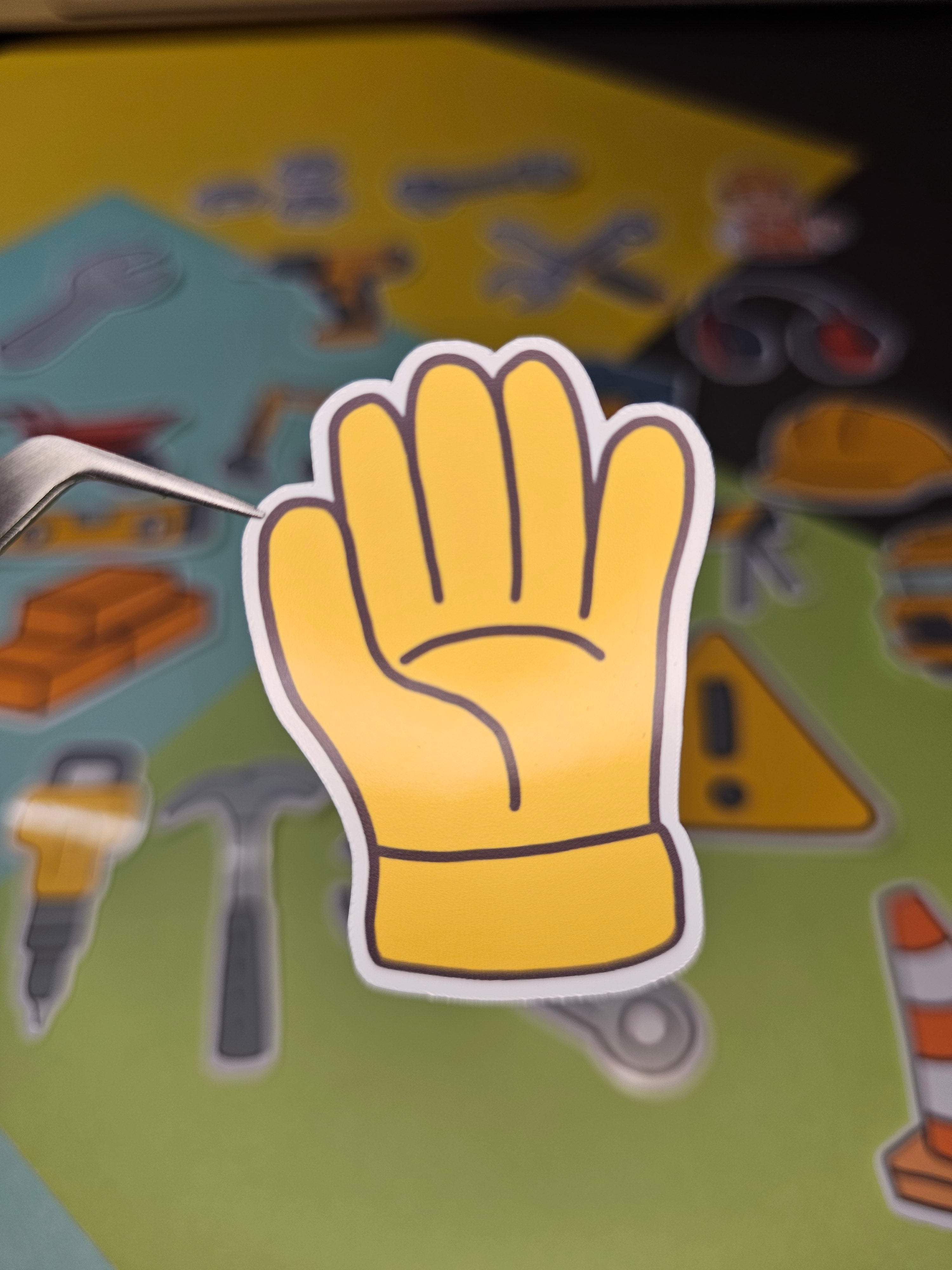 Single sticker - Construction site