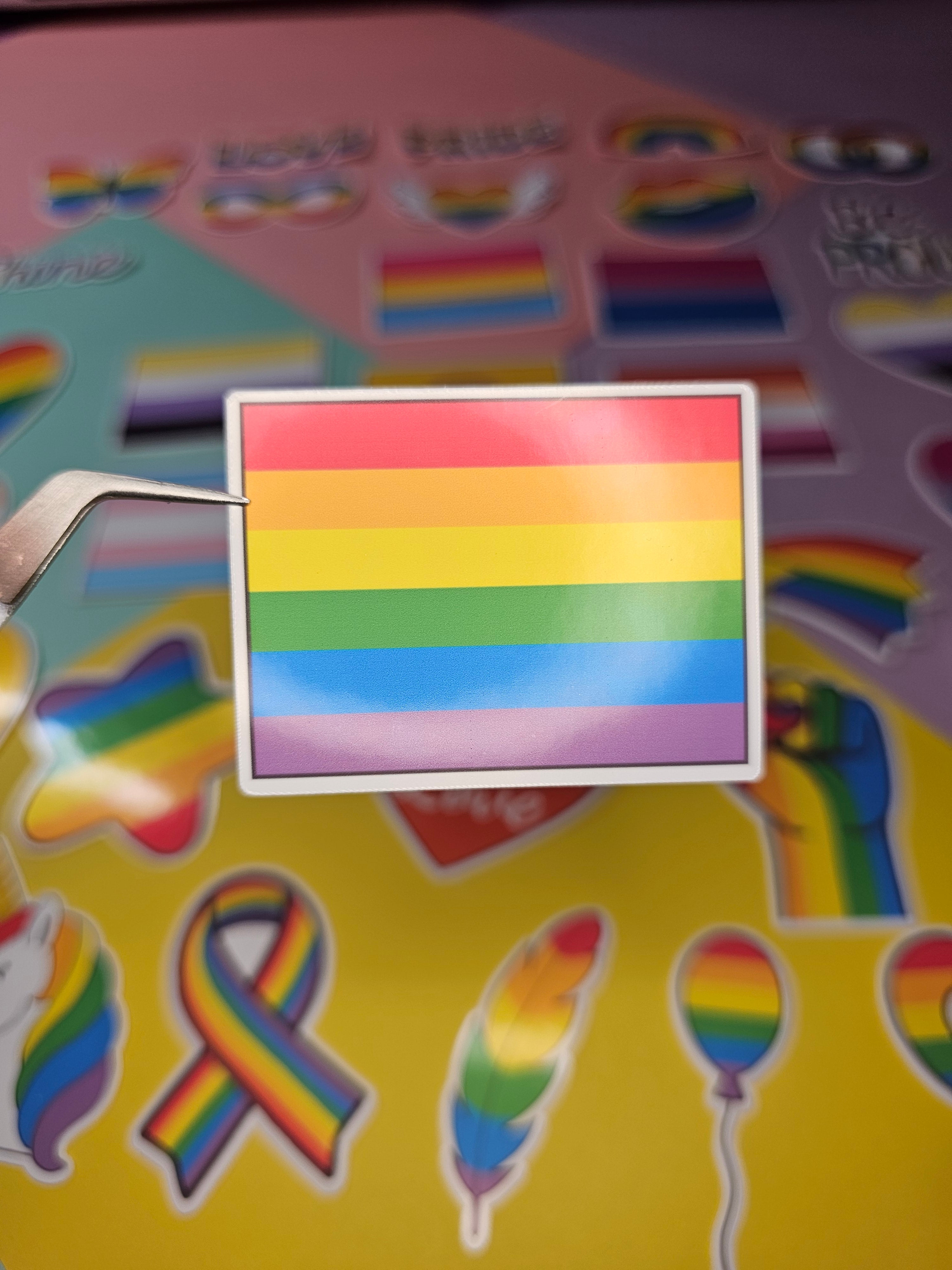 Single sticker - Pride, Identity &amp; Love