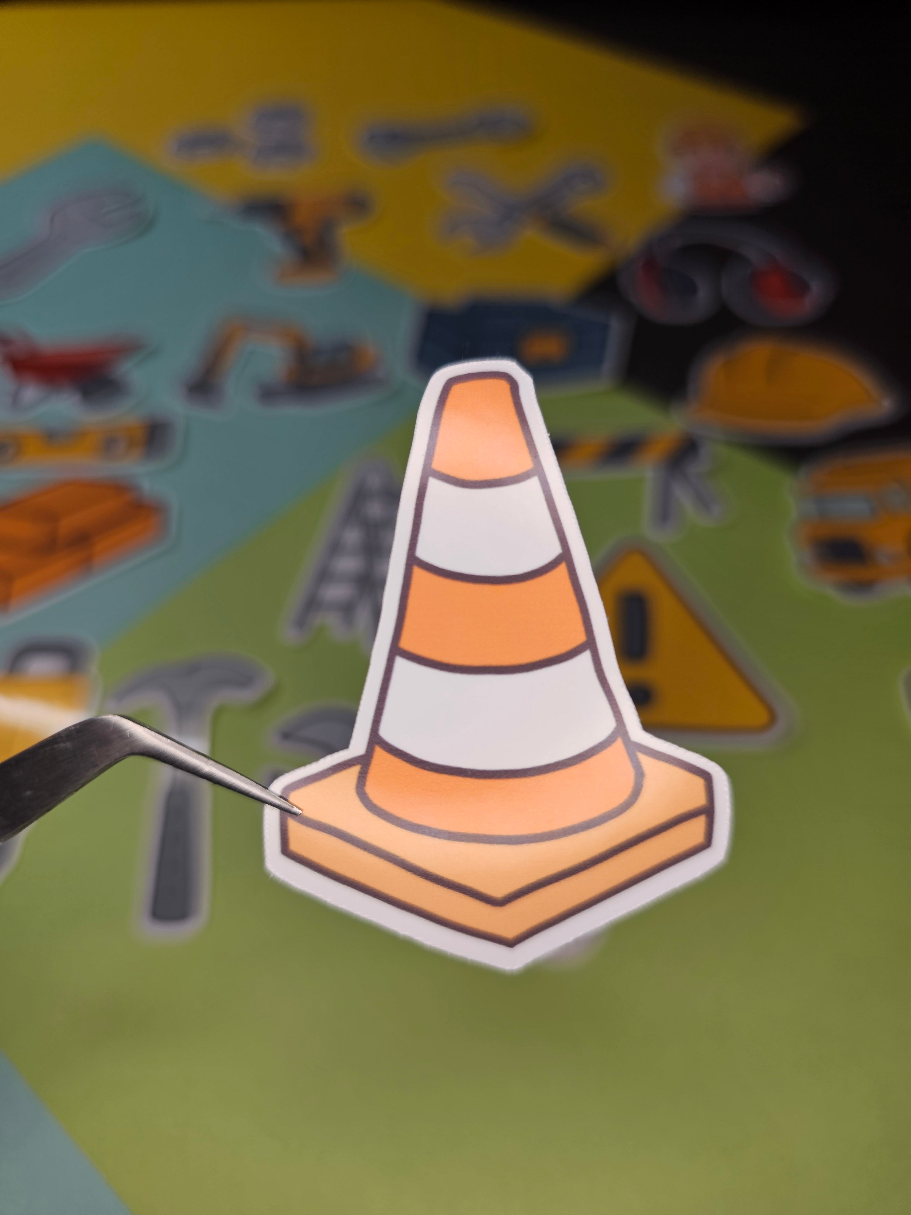 Single sticker - Construction site