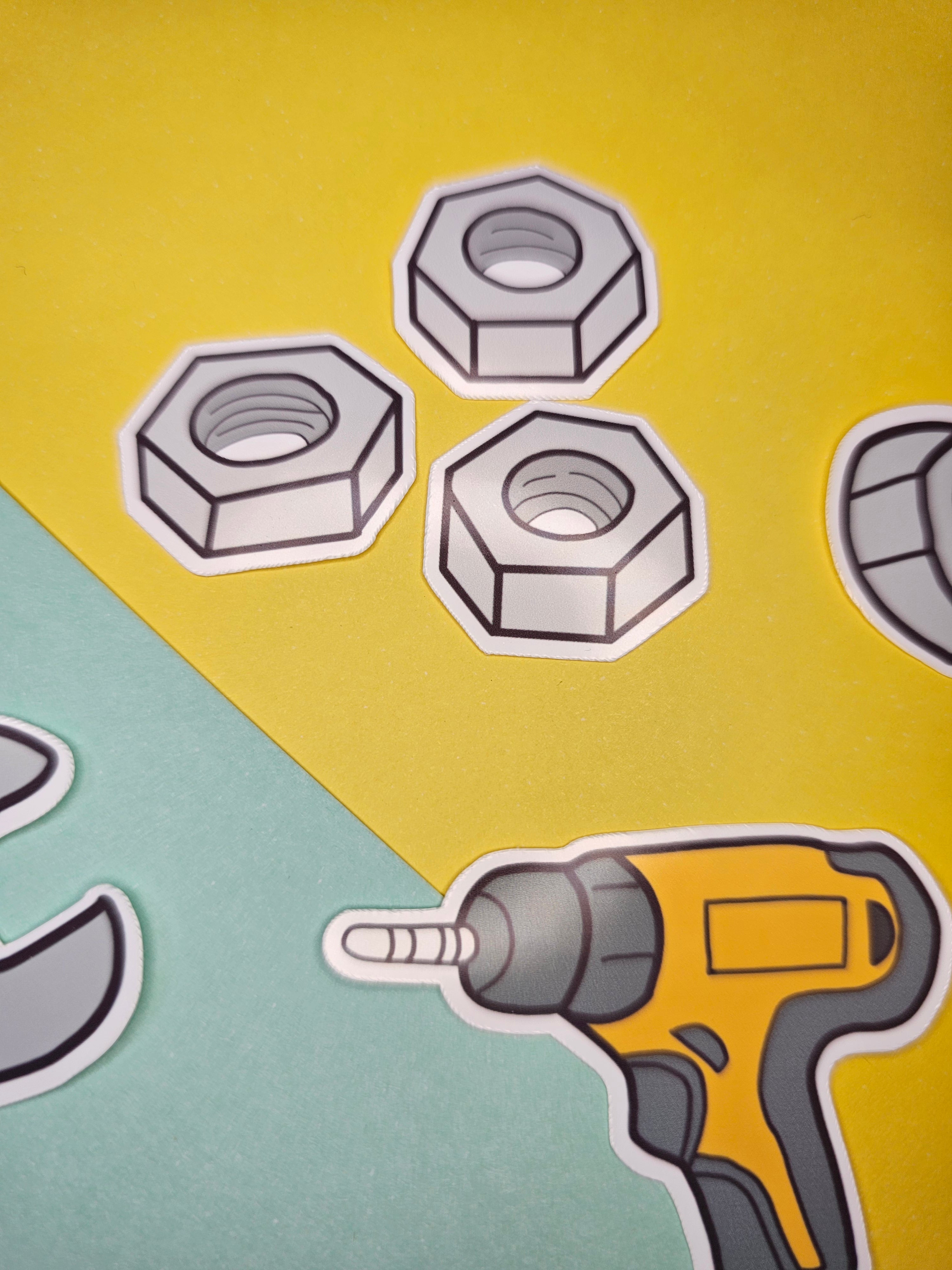 Single sticker - Construction site