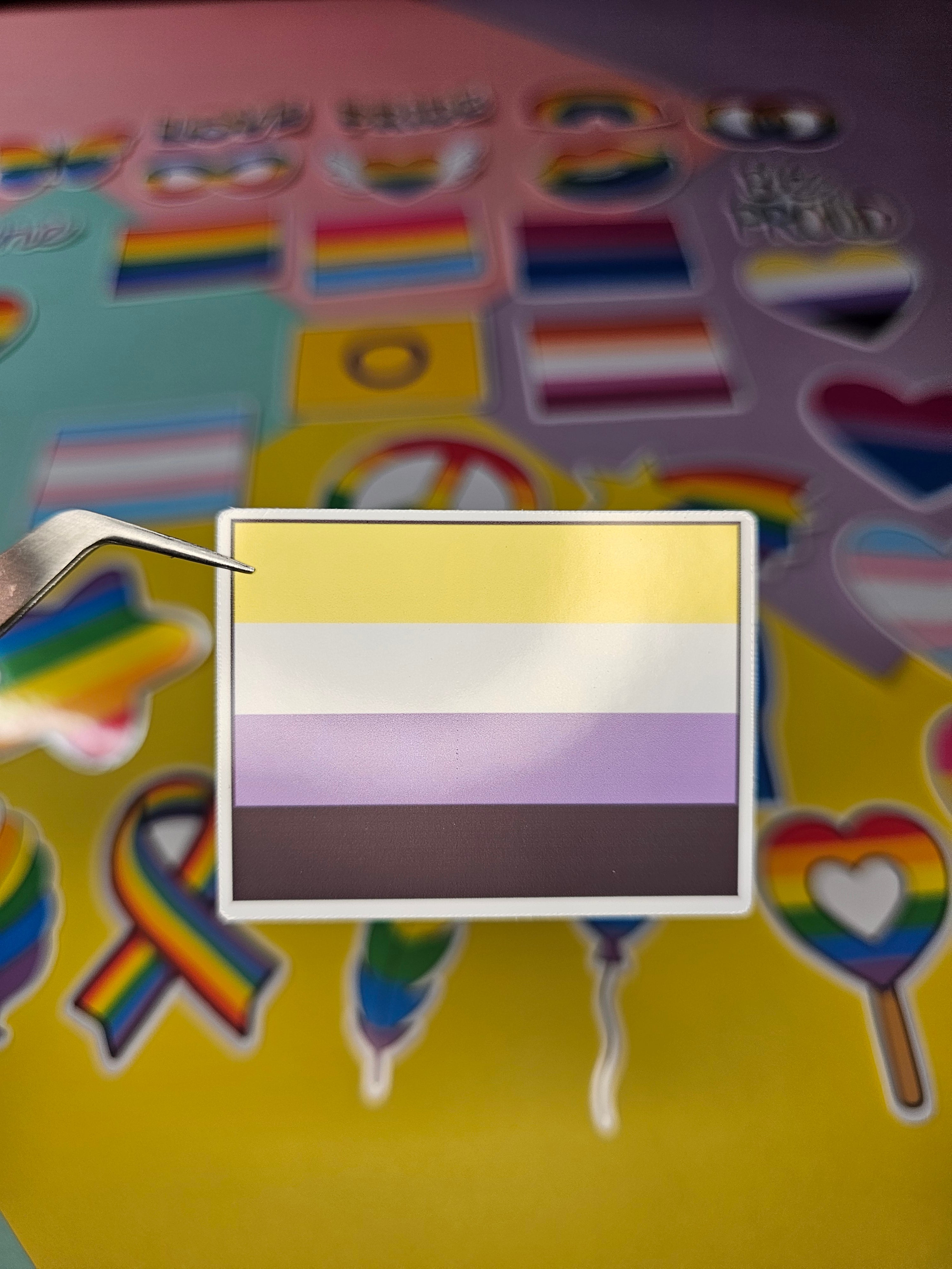 Single sticker - Pride, Identity &amp; Love