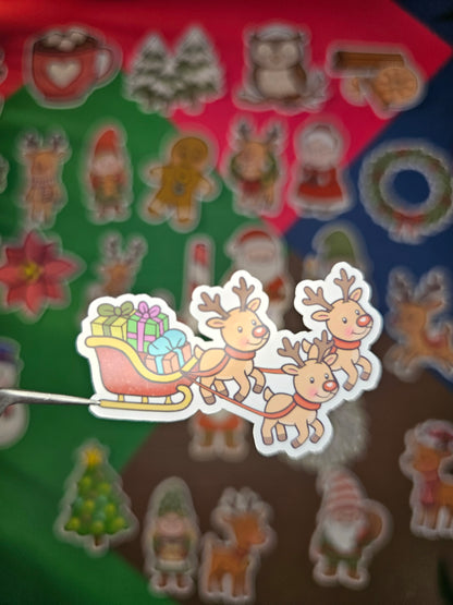 Single stickers - Winter and Christmas