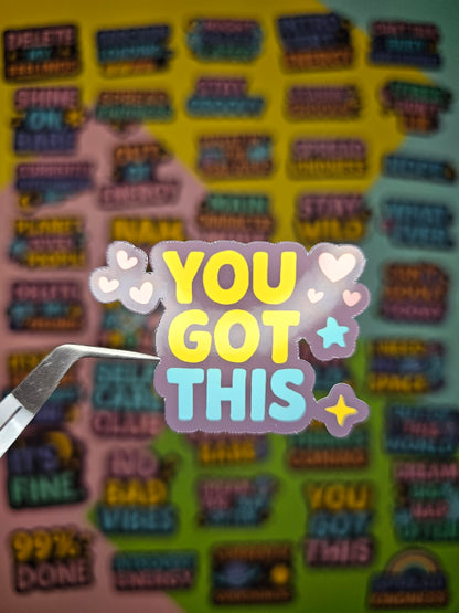 Retro stickers in an 80s/90s look – cosmic vibes for your everyday life! 