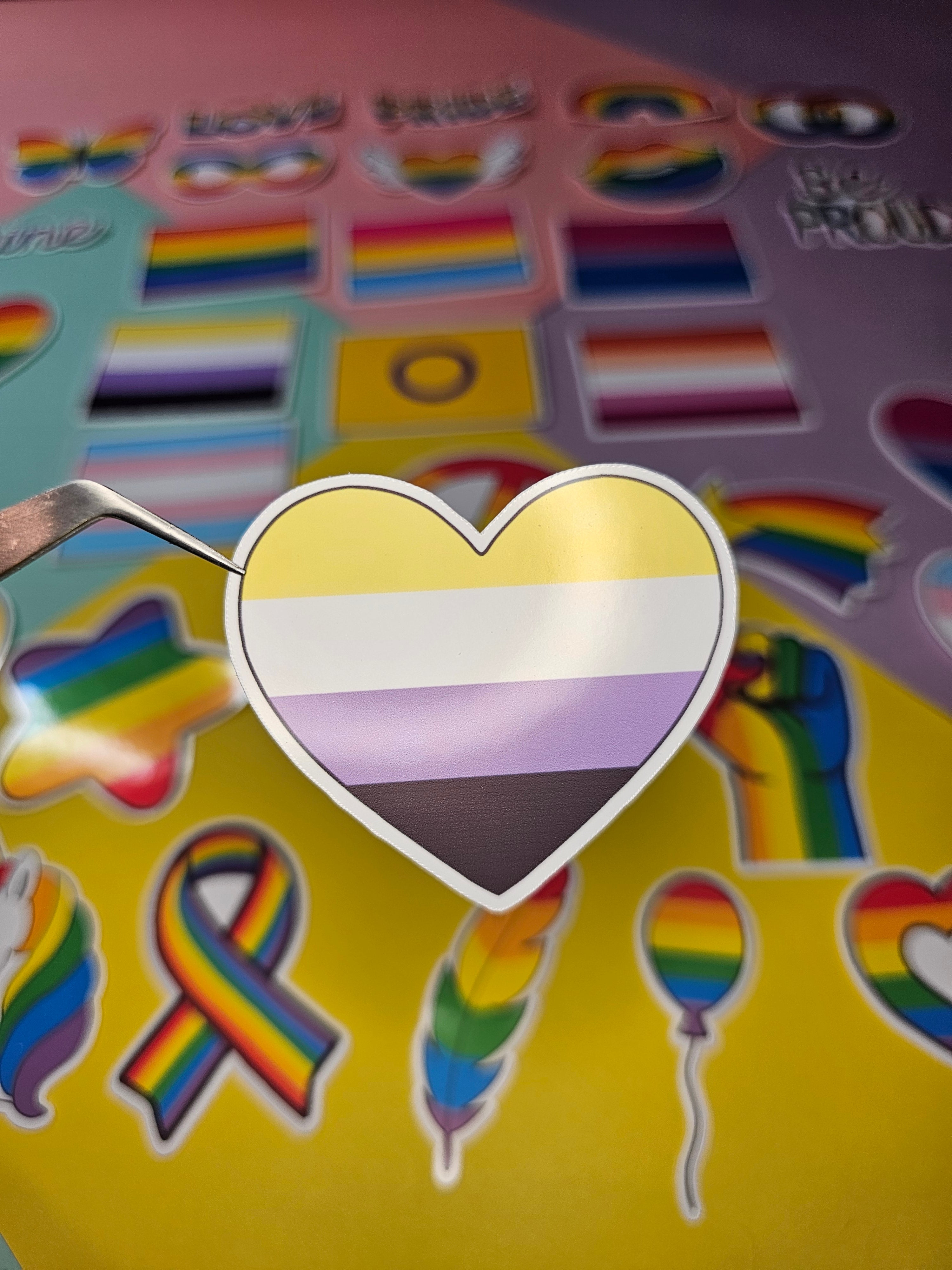 Single sticker - Pride, Identity &amp; Love