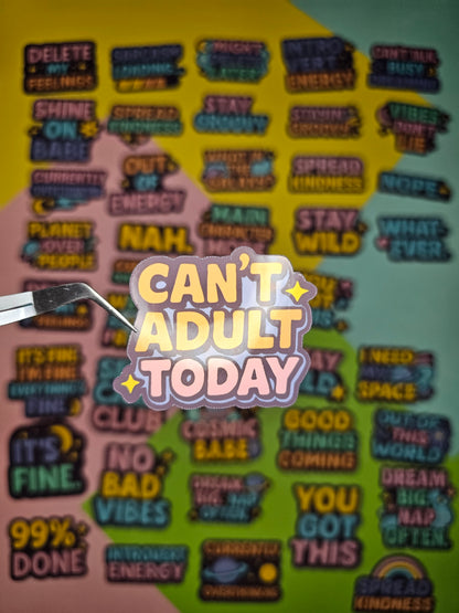 Retro stickers in an 80s/90s look – cosmic vibes for your everyday life! 