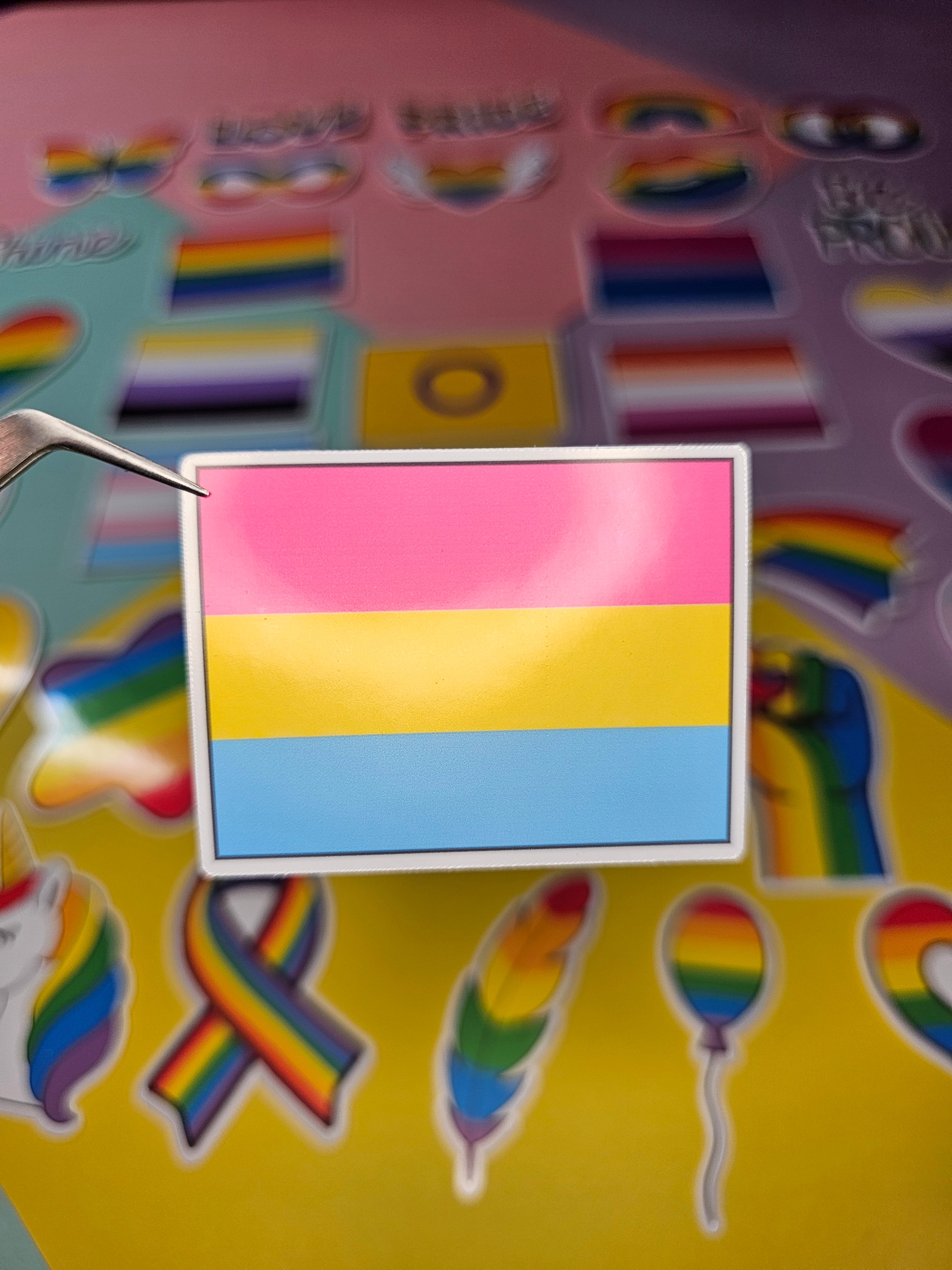 Single sticker - Pride, Identity &amp; Love
