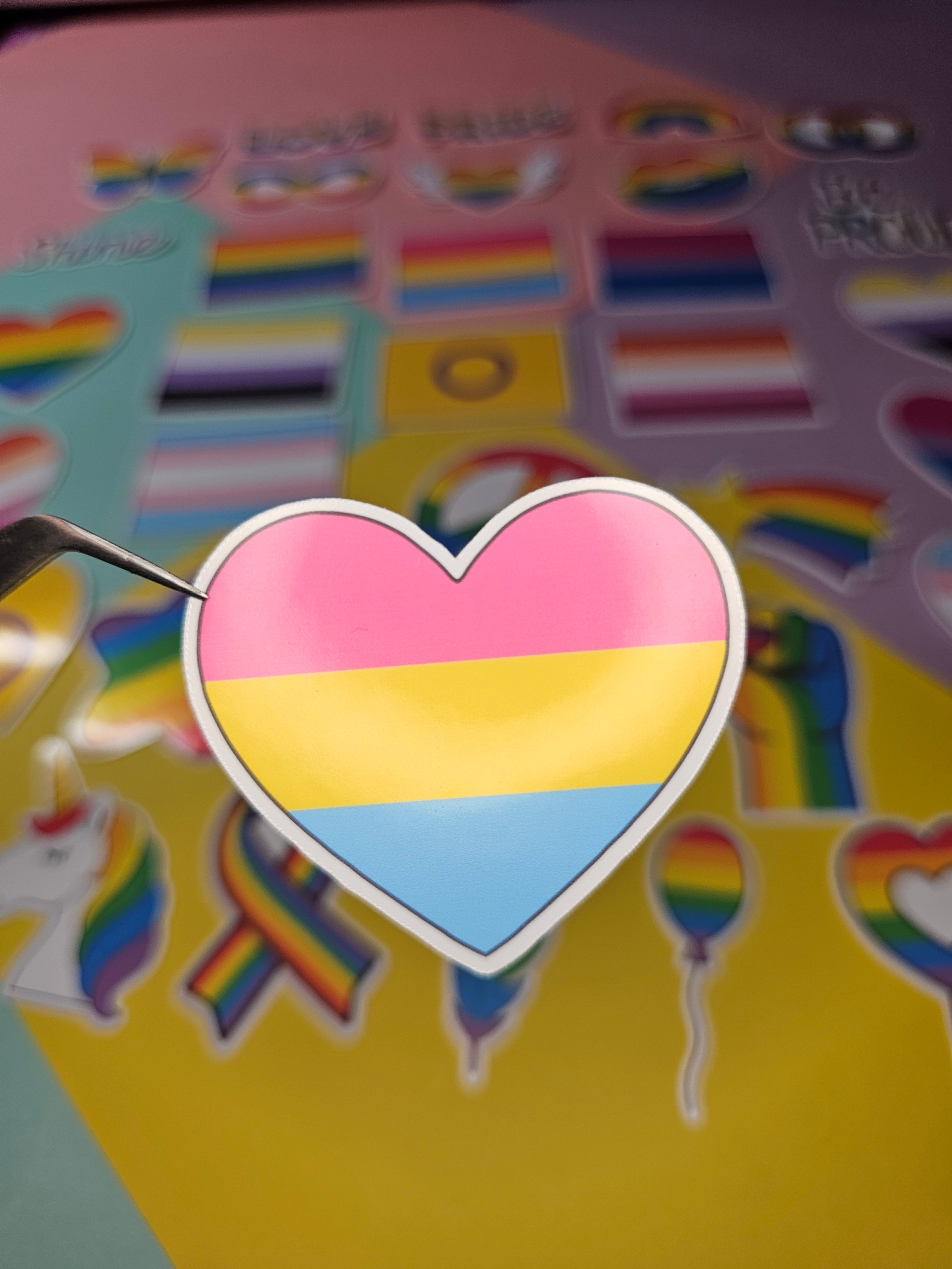 Single sticker - Pride, Identity &amp; Love