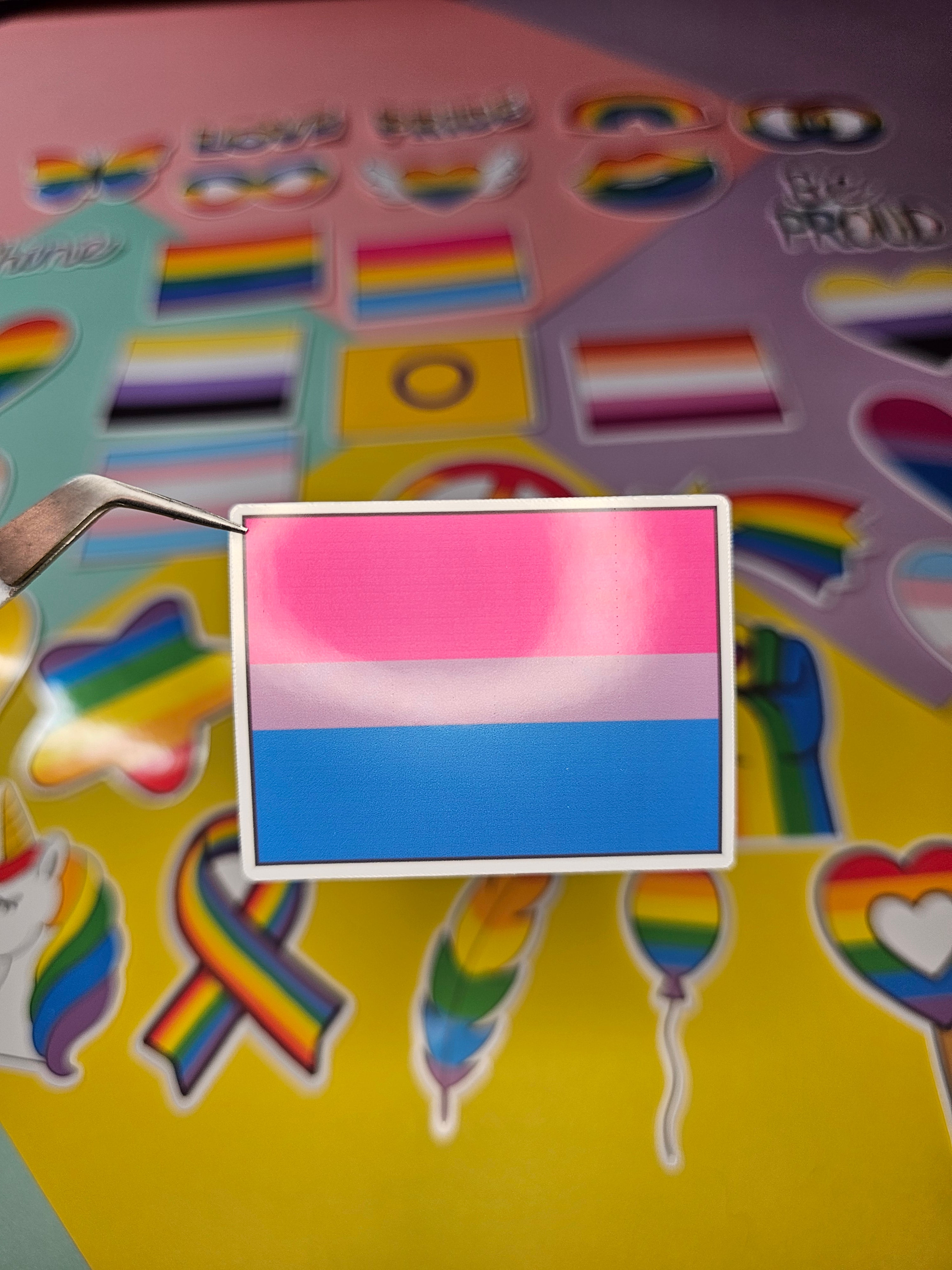 Single sticker - Pride, Identity &amp; Love