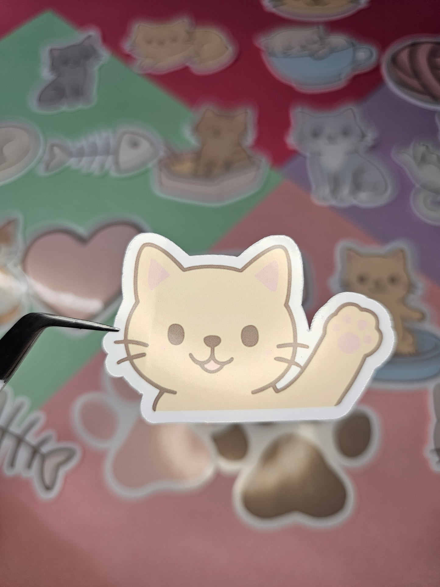 Einzelsticker - Katzen Edition