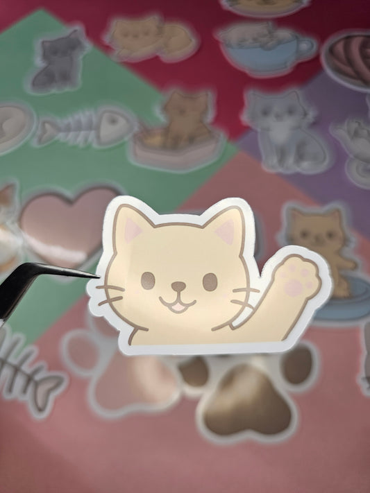 Einzelsticker - Katzen Edition