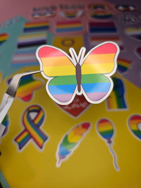 Einzelsticker - Pride, Identity & Love
