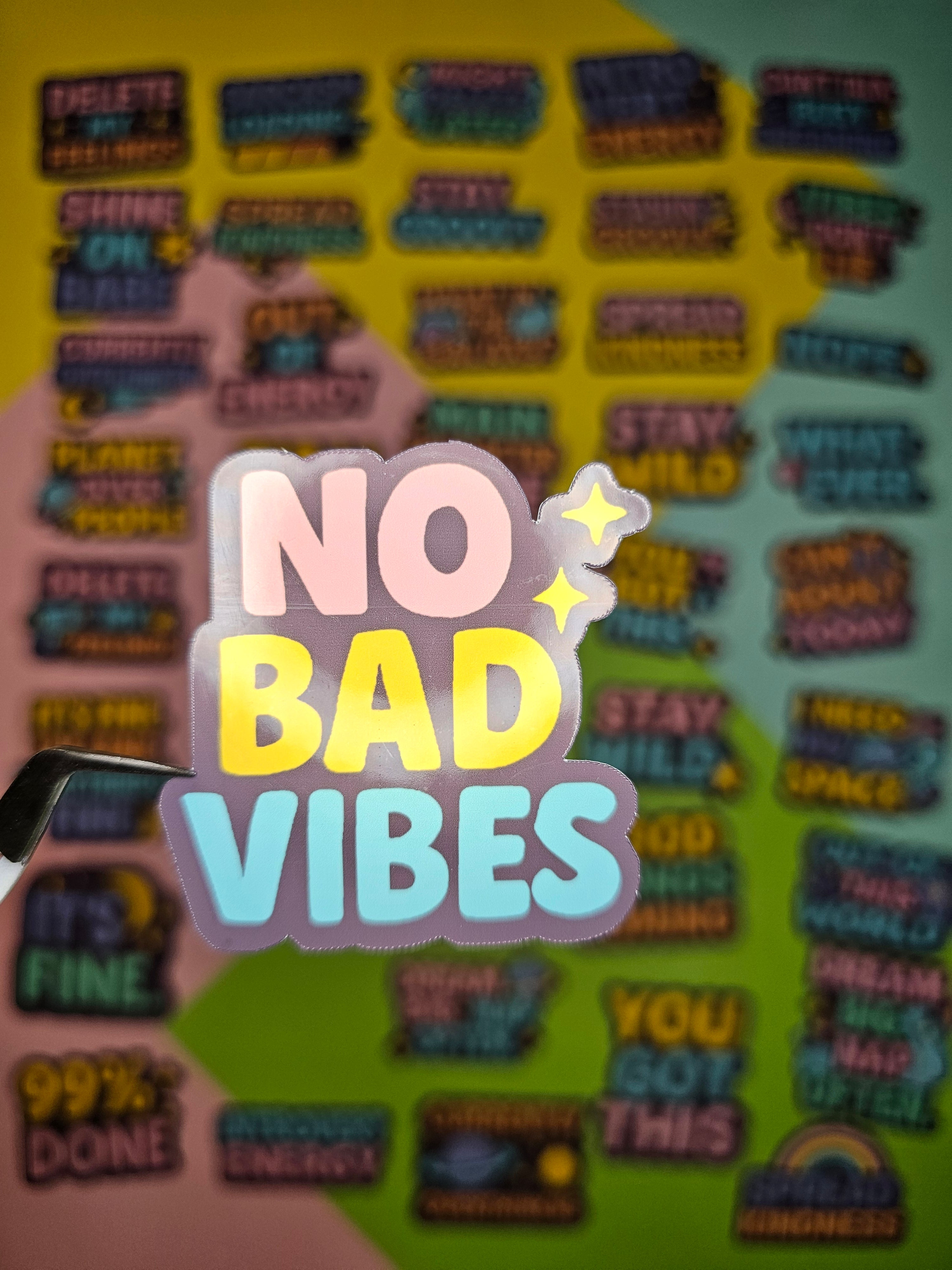 Retro Sticker im 80er/90er Look – Cosmic Vibes für deinen Alltag!