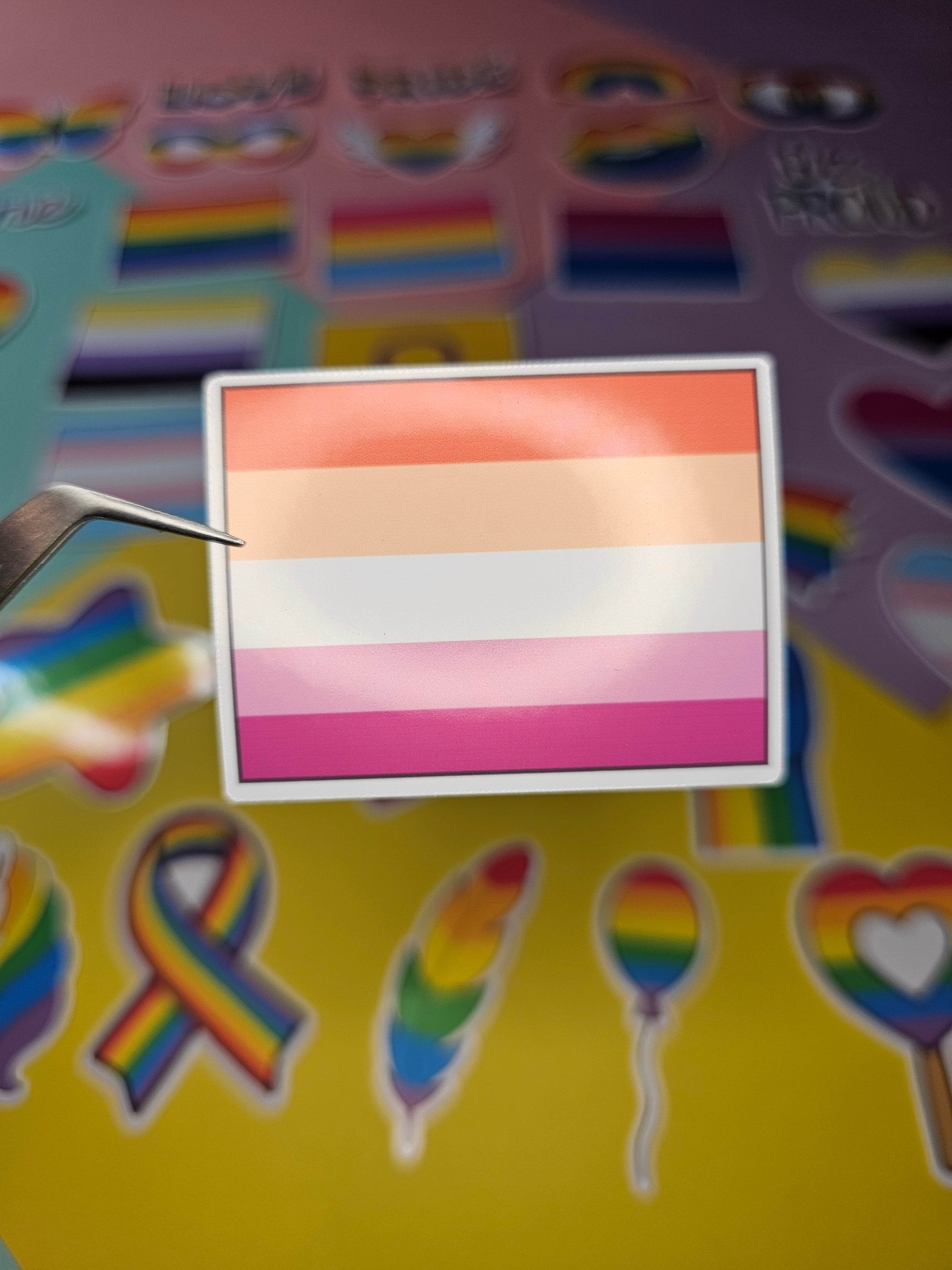 Single sticker - Pride, Identity &amp; Love