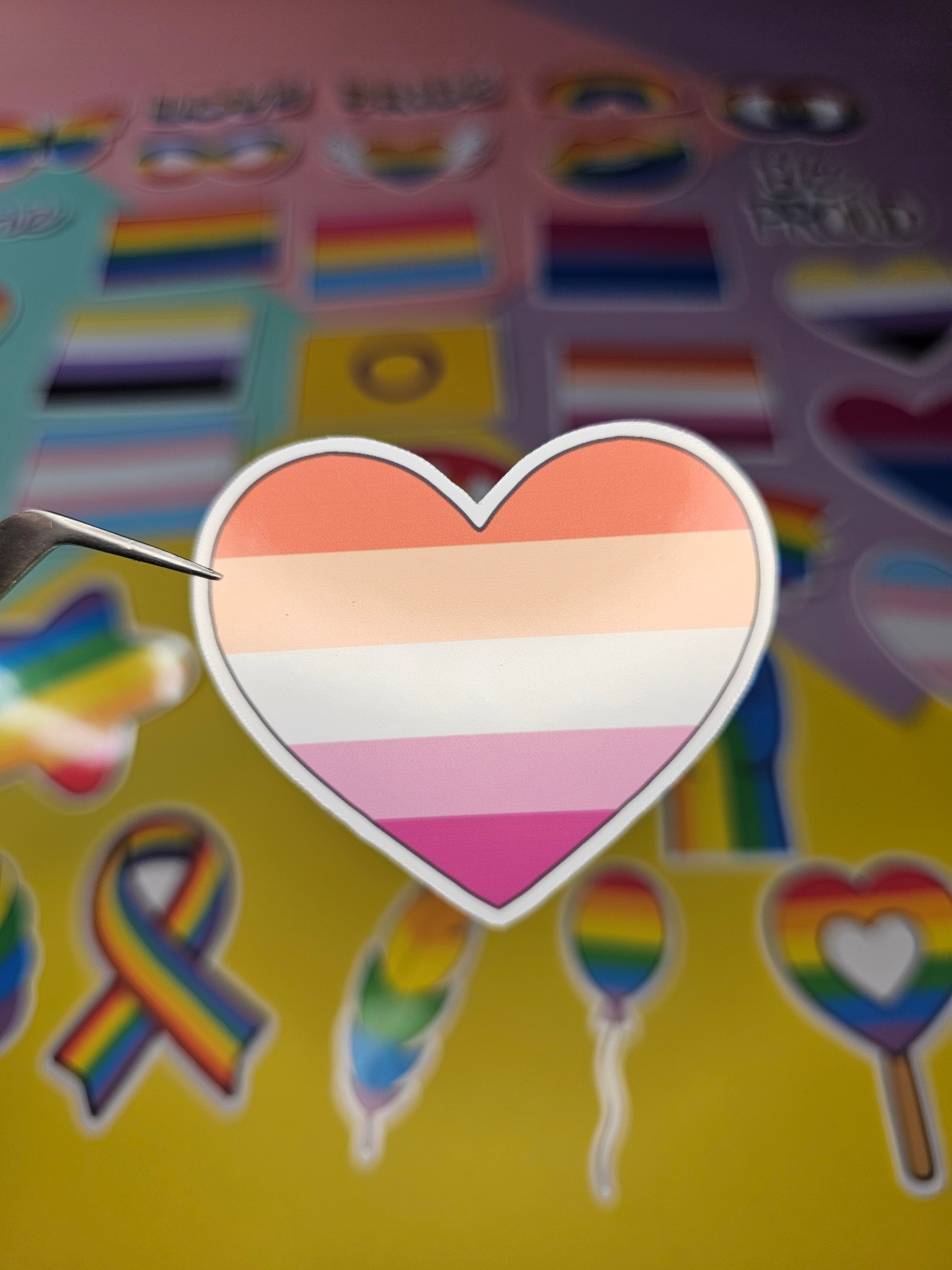 Single sticker - Pride, Identity &amp; Love