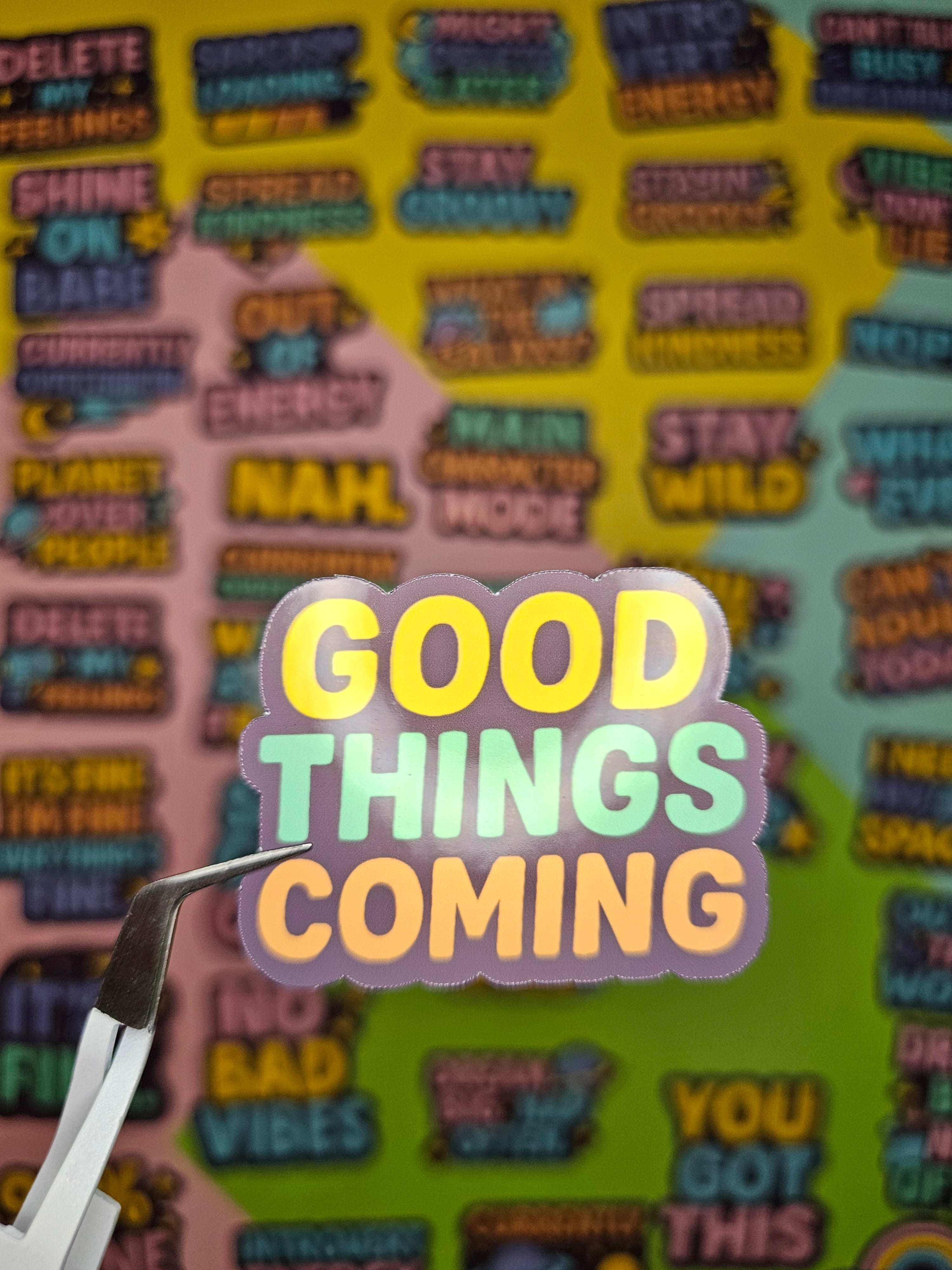 Retro Sticker im 80er/90er Look – Cosmic Vibes für deinen Alltag!