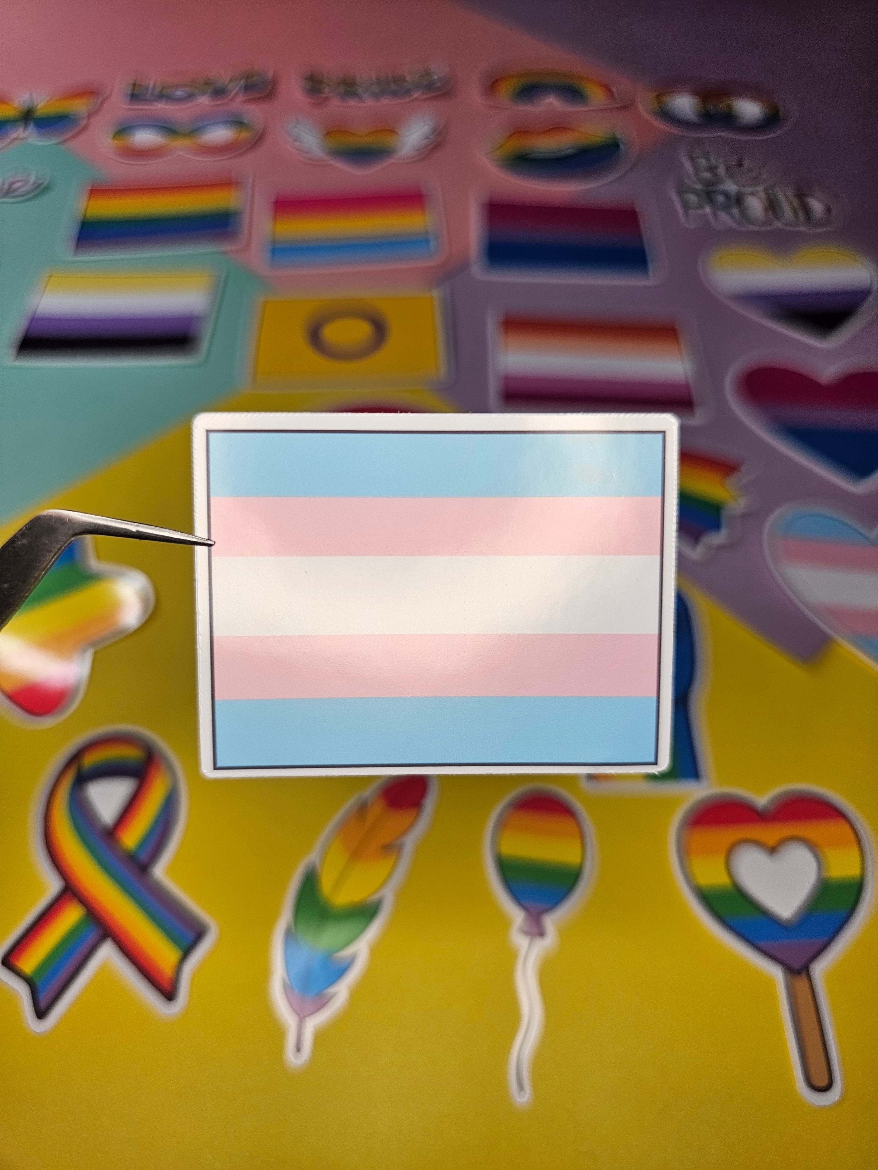 Single sticker - Pride, Identity &amp; Love