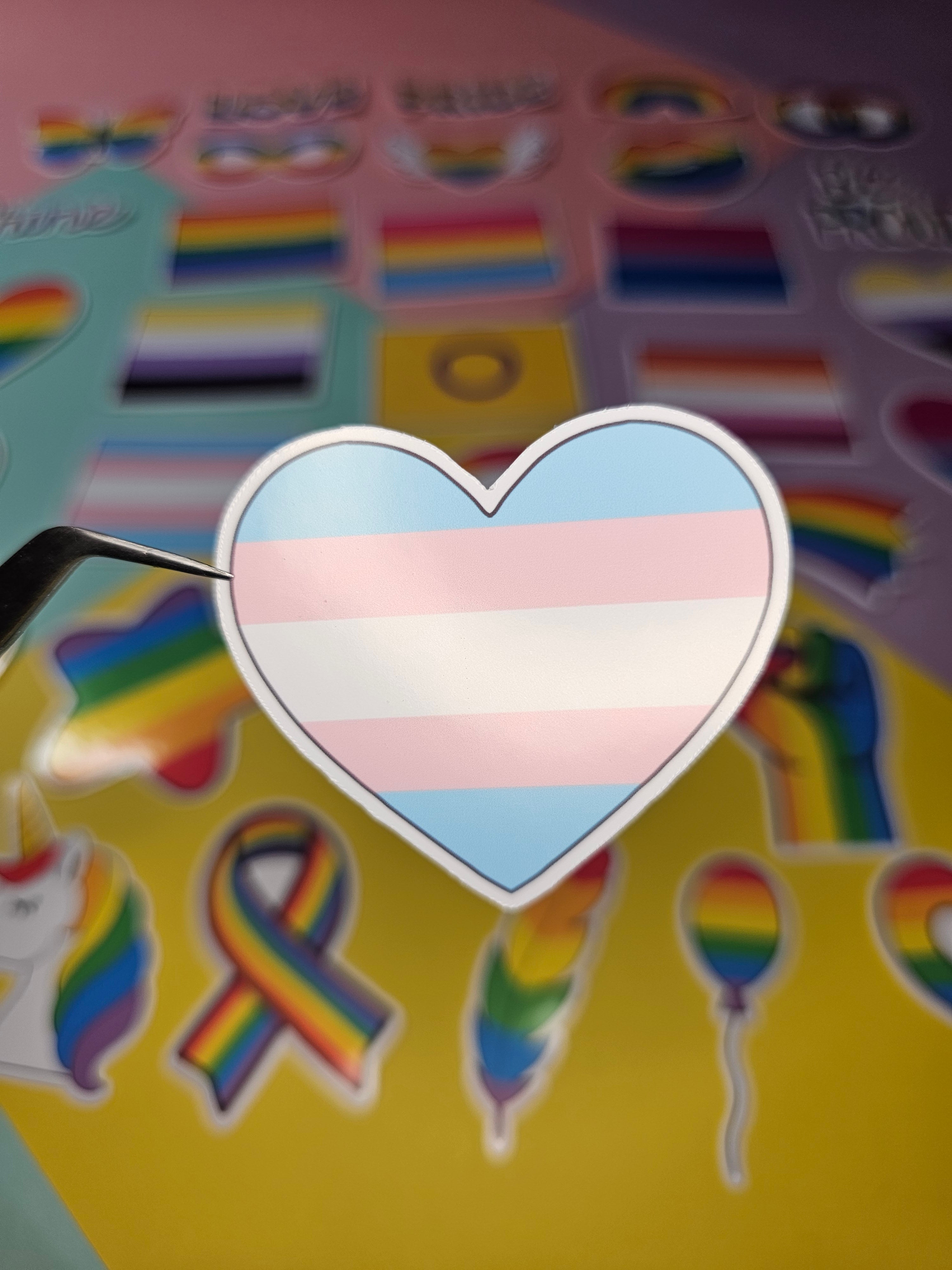 Single sticker - Pride, Identity &amp; Love