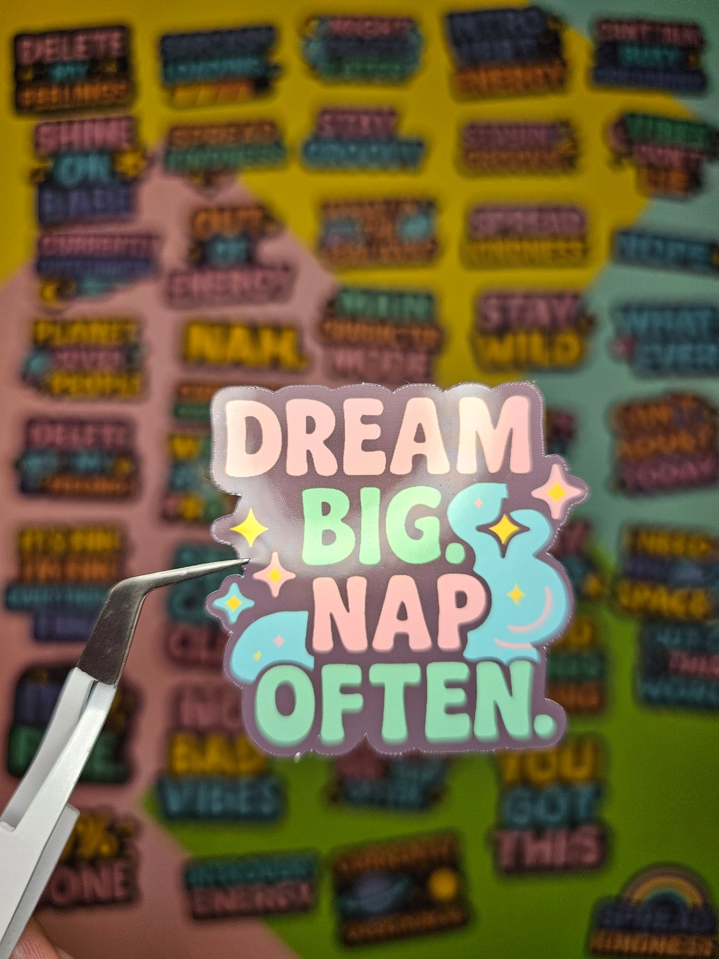 Retro stickers in an 80s/90s look – cosmic vibes for your everyday life! 