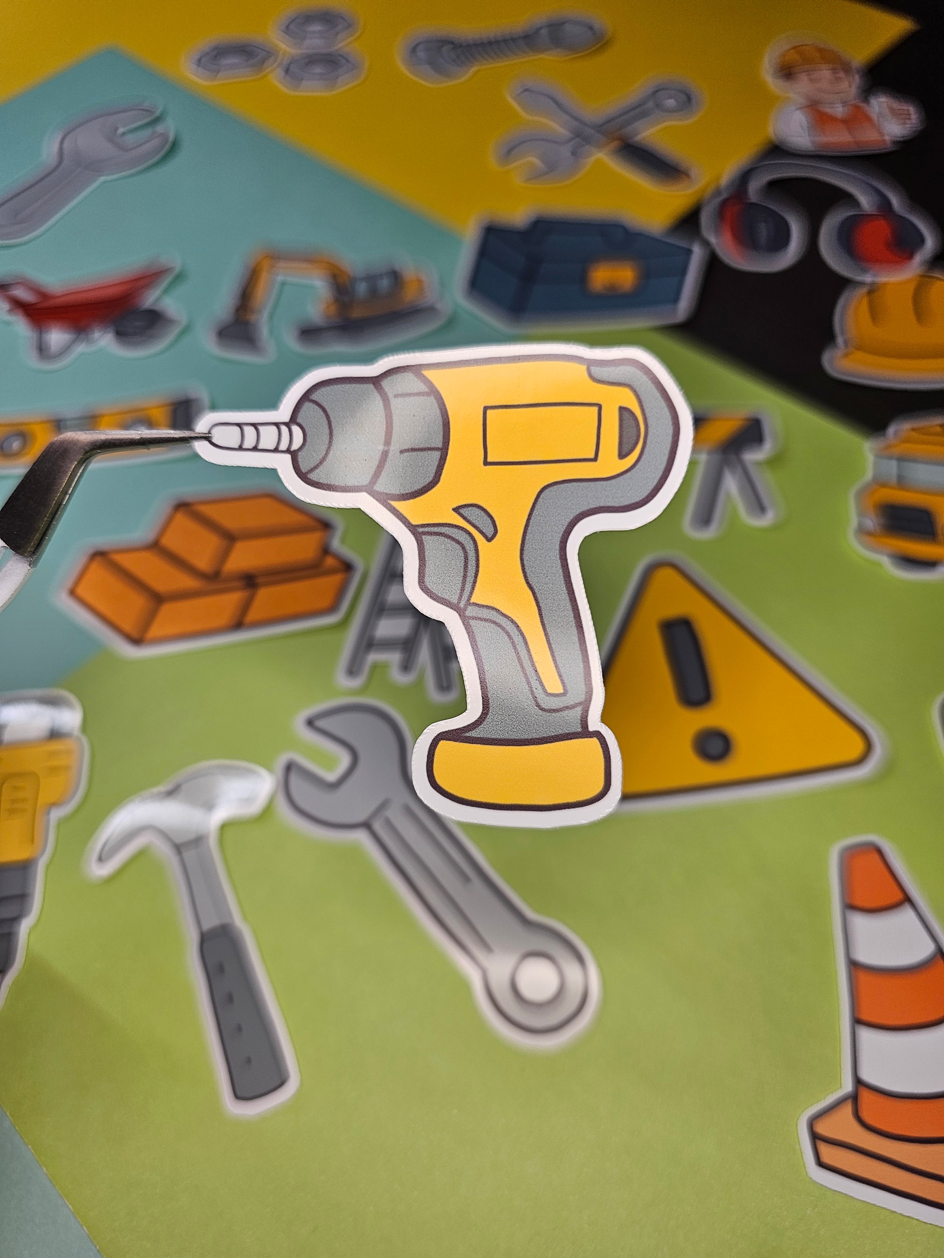 Single sticker - Construction site